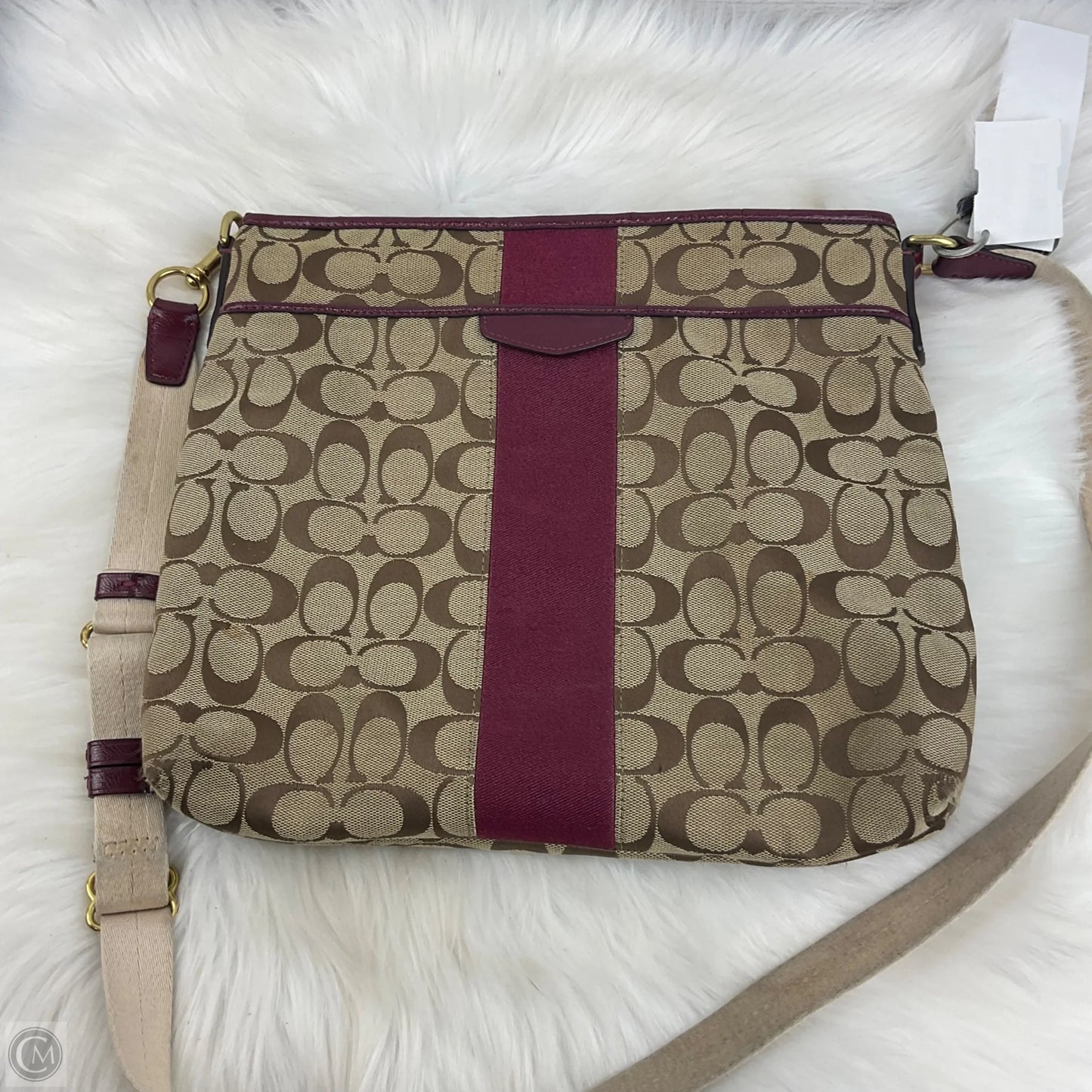 Handbag Designer By Coach, Size: Small