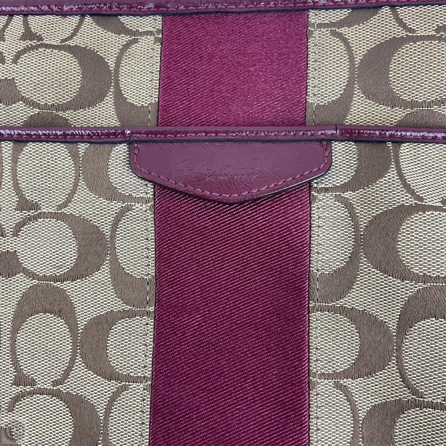 Handbag Designer By Coach, Size: Small