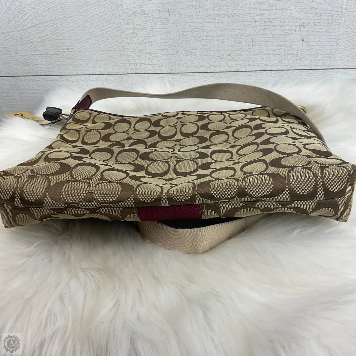 Handbag Designer By Coach, Size: Small