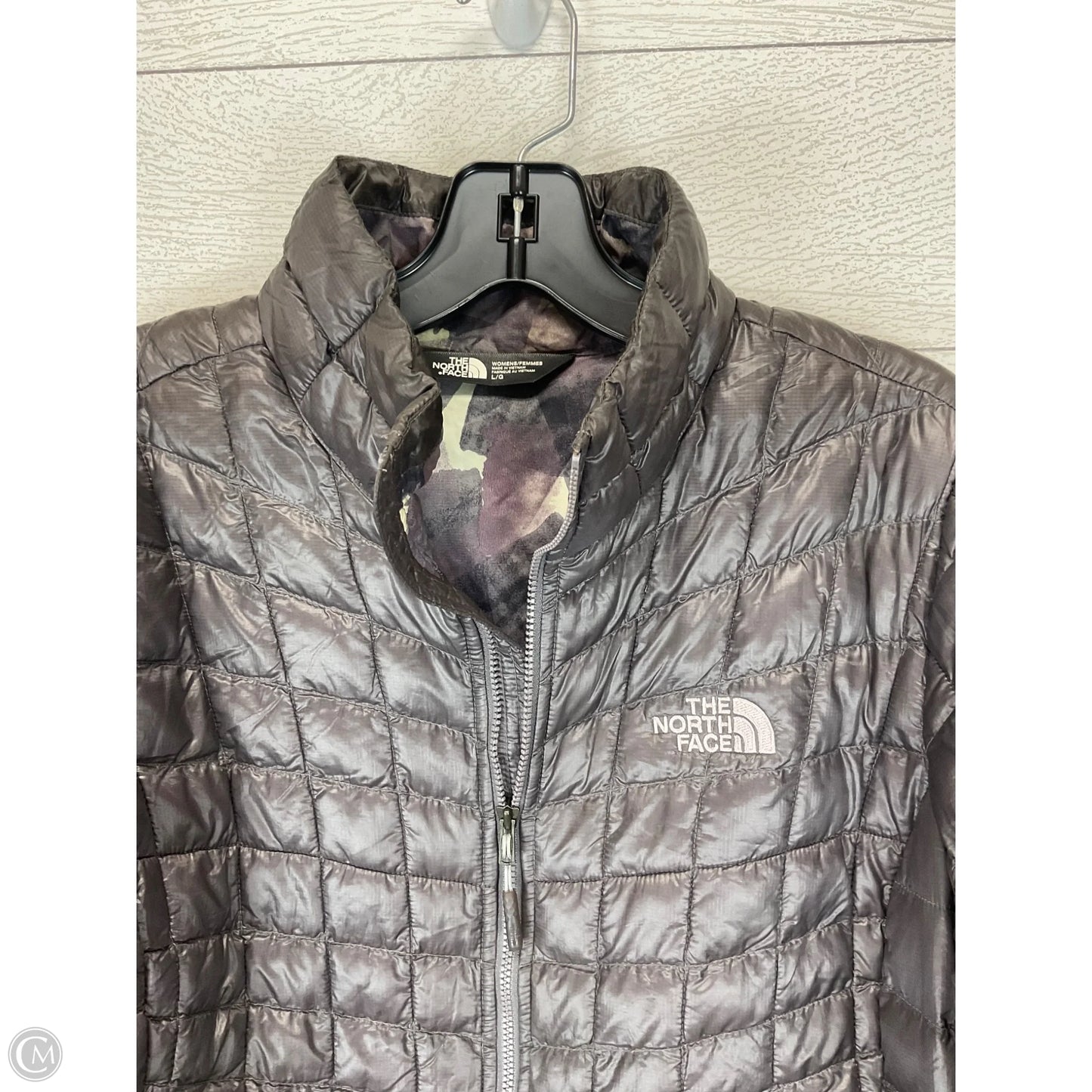 Jacket Puffer & Quilted By The North Face In Purple, Size: L