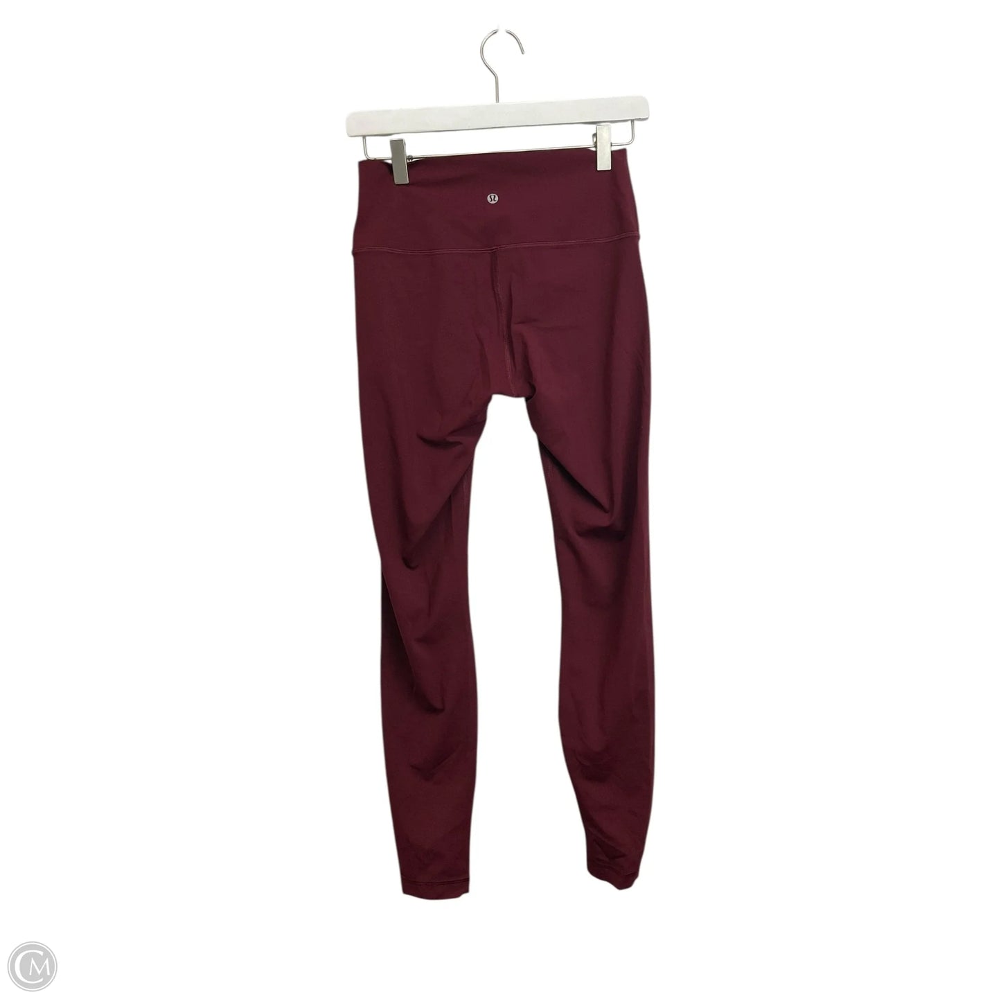 Athletic Leggings By Lululemon In Red, Size: 8