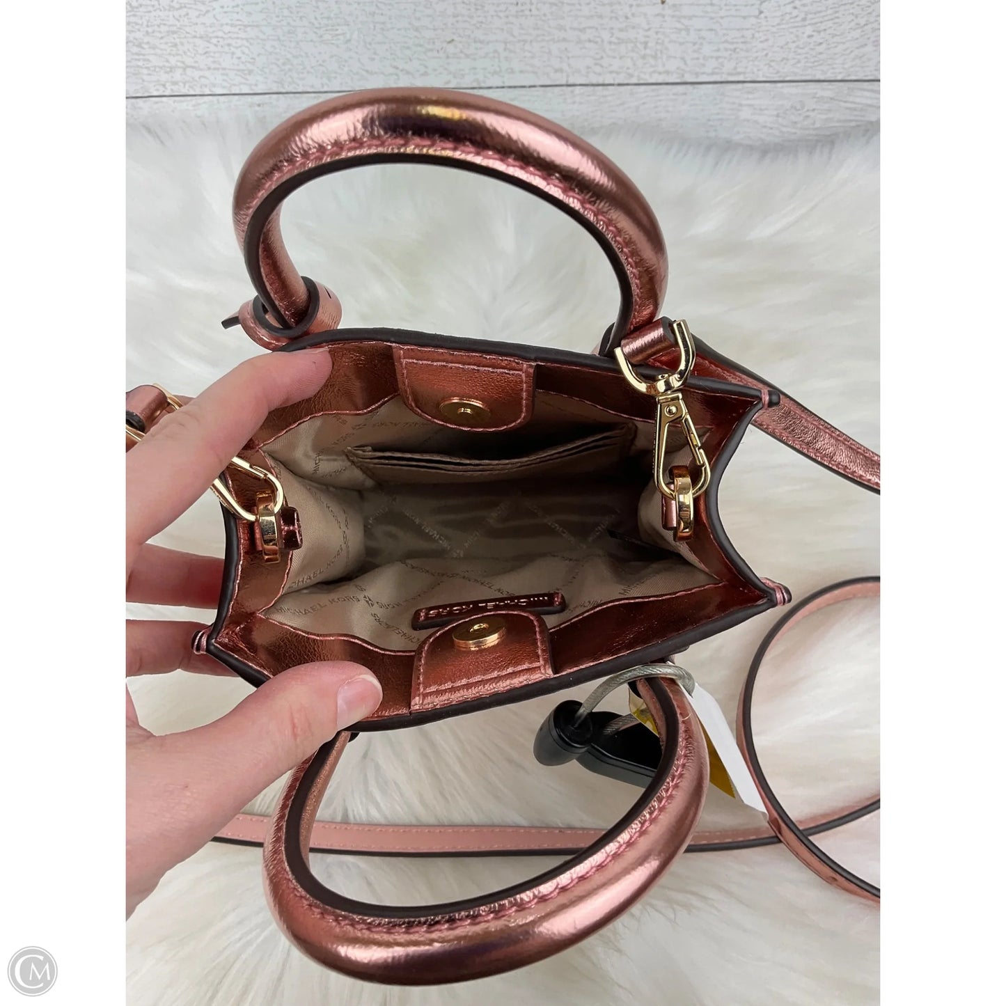 Crossbody Designer By Michael Kors, Size: Small