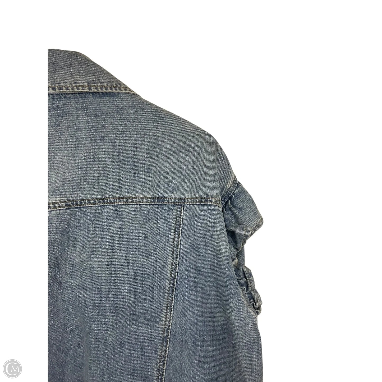 Jacket Denim By Mable In Blue Denim, Size: S
