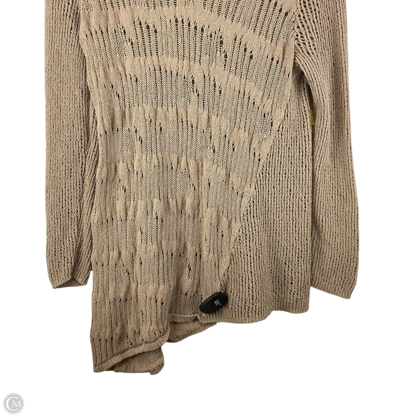 Top Long Sleeve By Retrology In Brown, Size: L