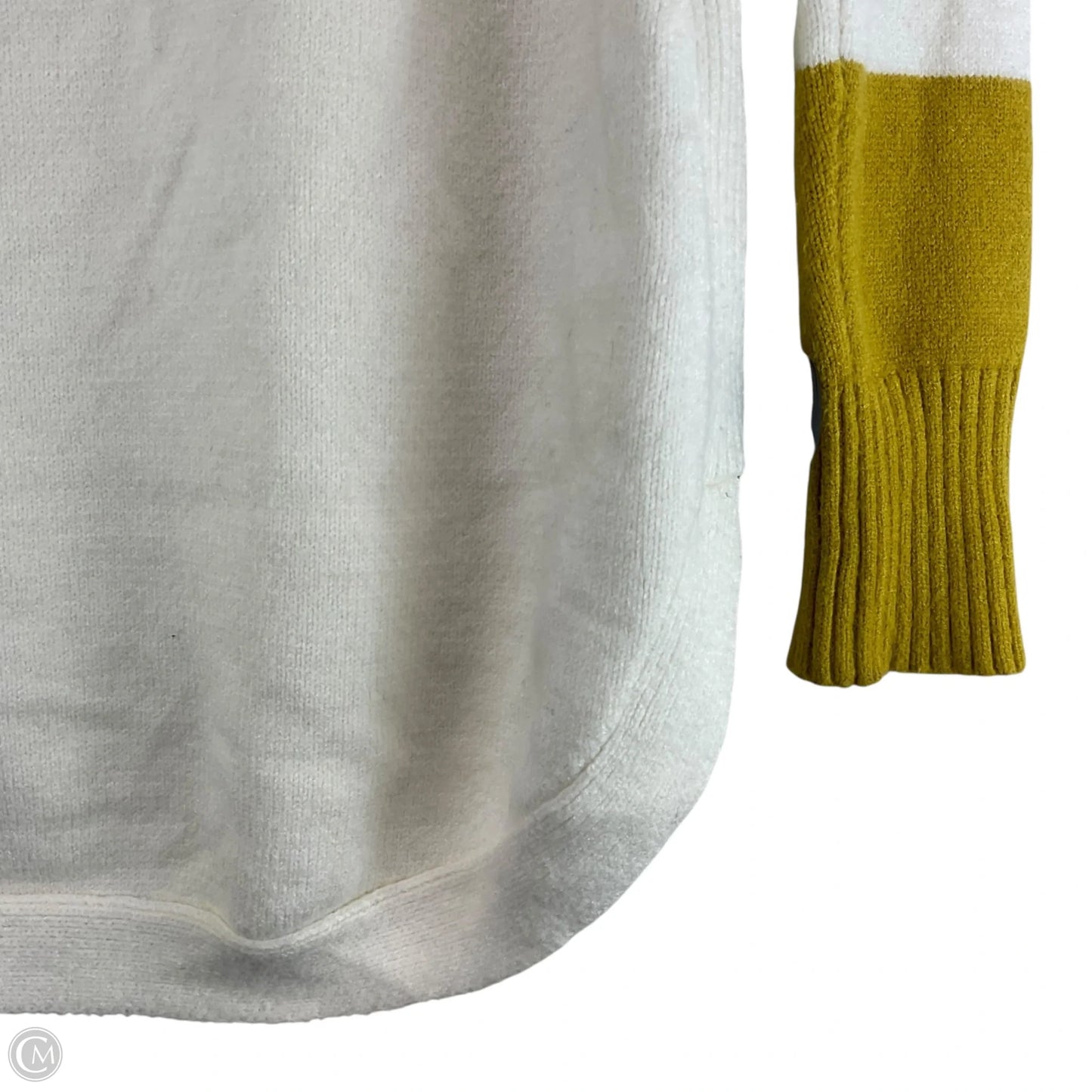 Sweater By Anthropologie In Cream, Size: S