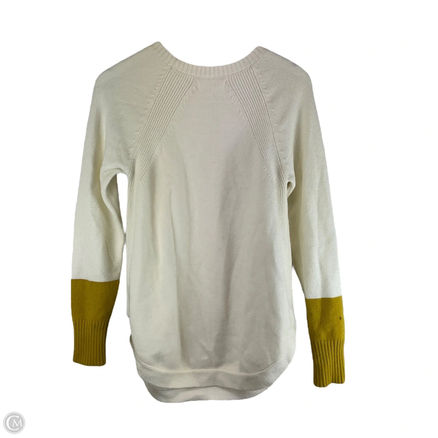Sweater By Anthropologie In Cream, Size: S