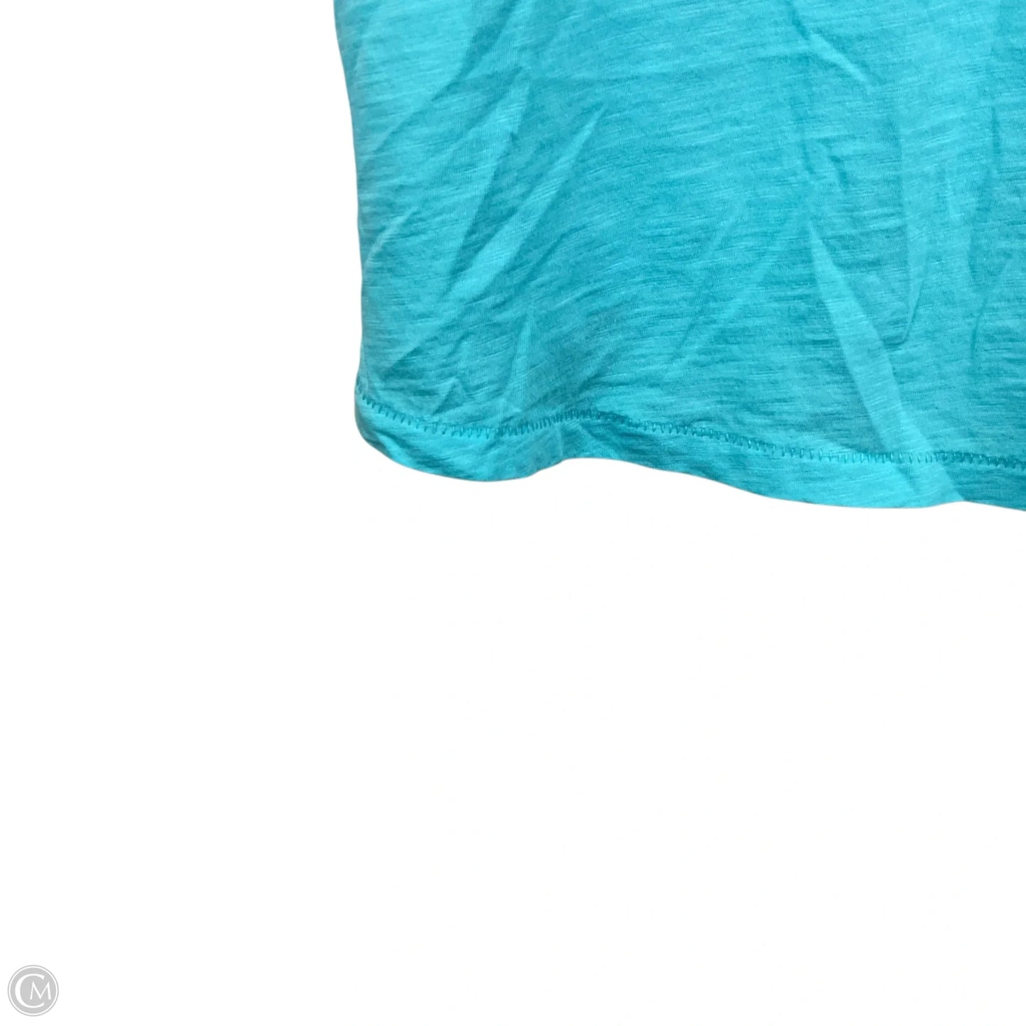 Top Short Sleeve Designer By Lilly Pulitzer In Blue, Size: M