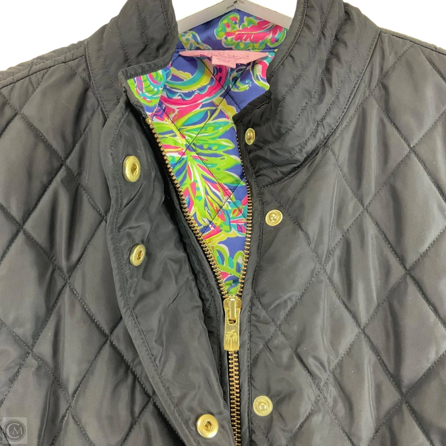 Vest Designer By Lilly Pulitzer In Black, Size: L