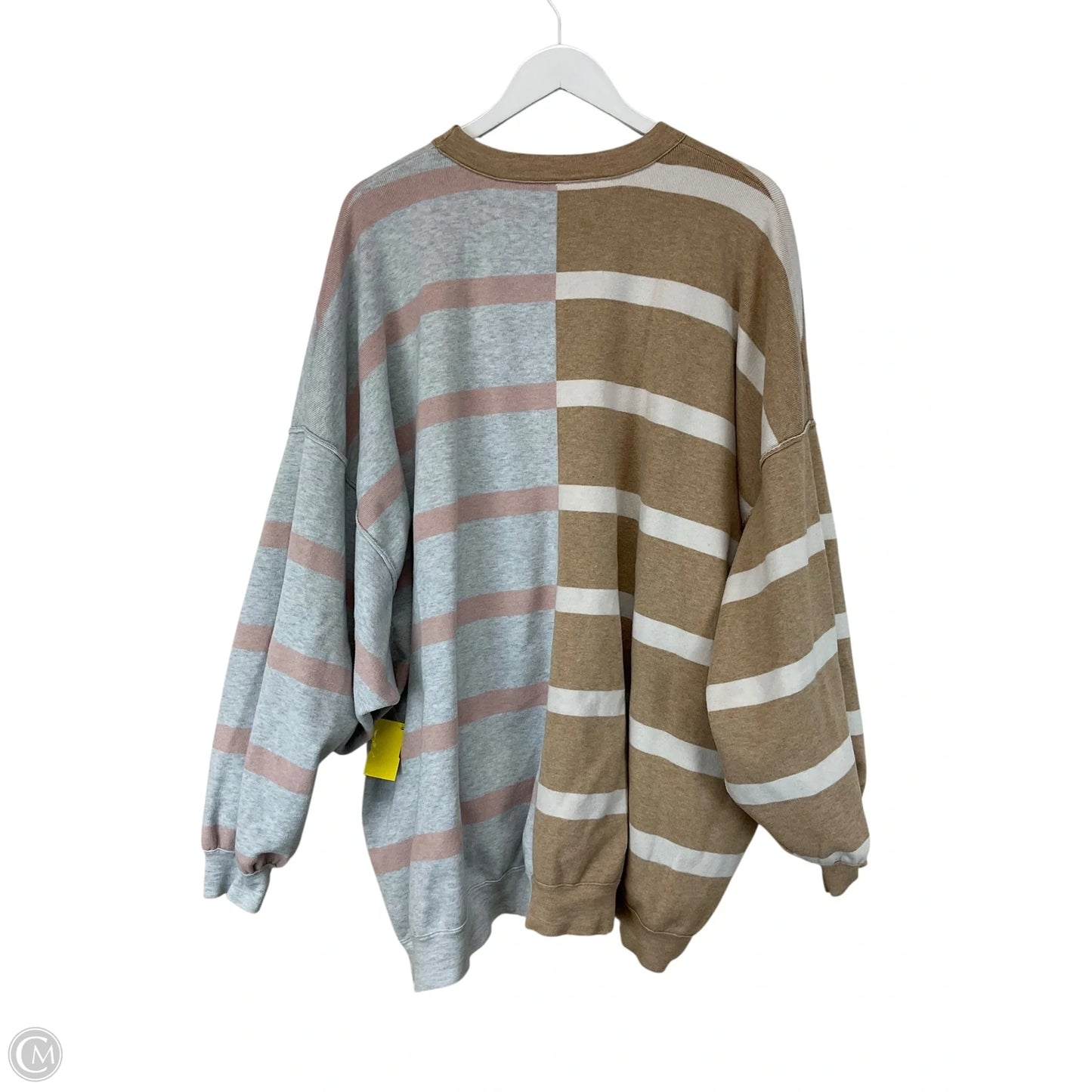 Sweater By Free People In Striped Pattern, Size: L