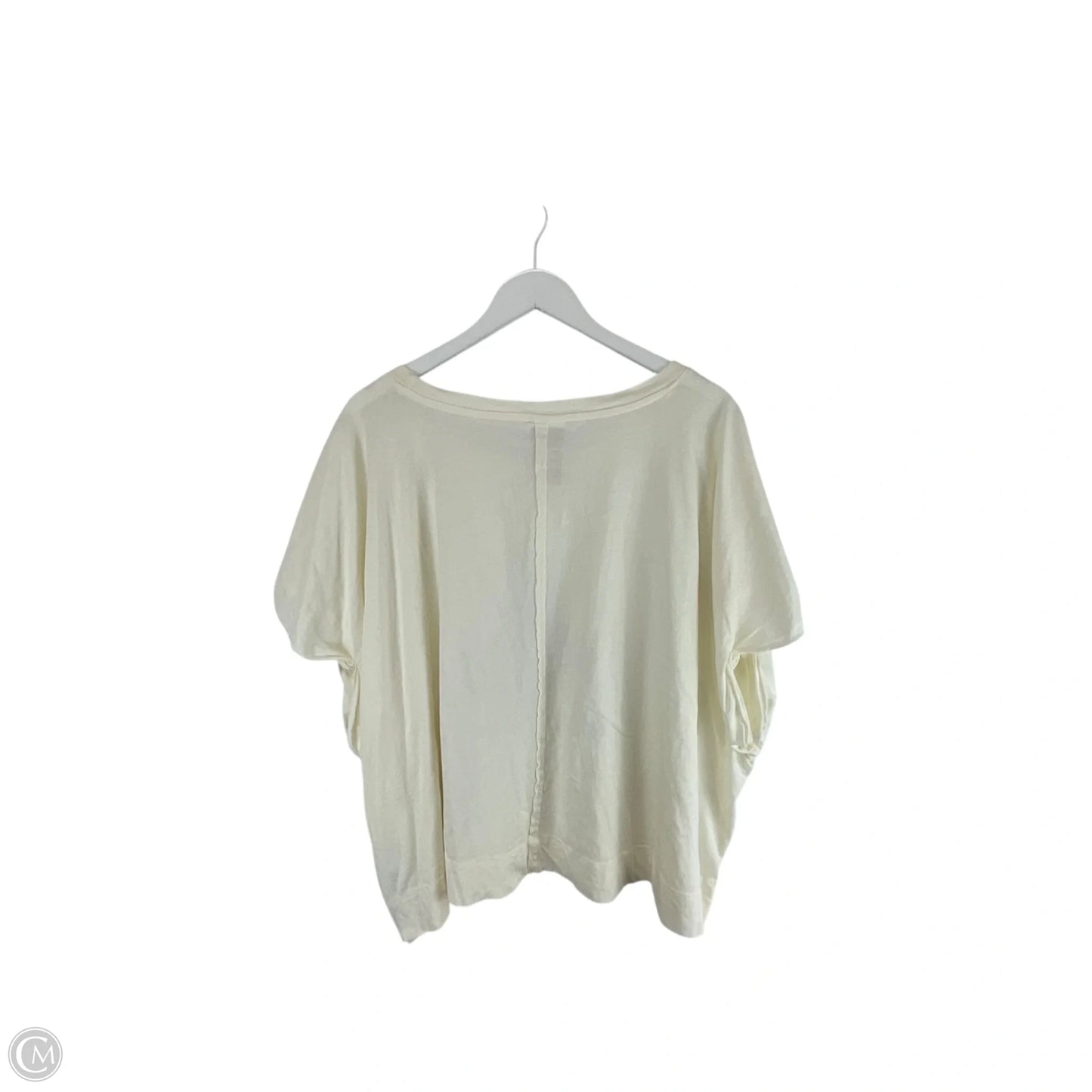 Top Short Sleeve Basic By Disney In Tan, Size: 3x