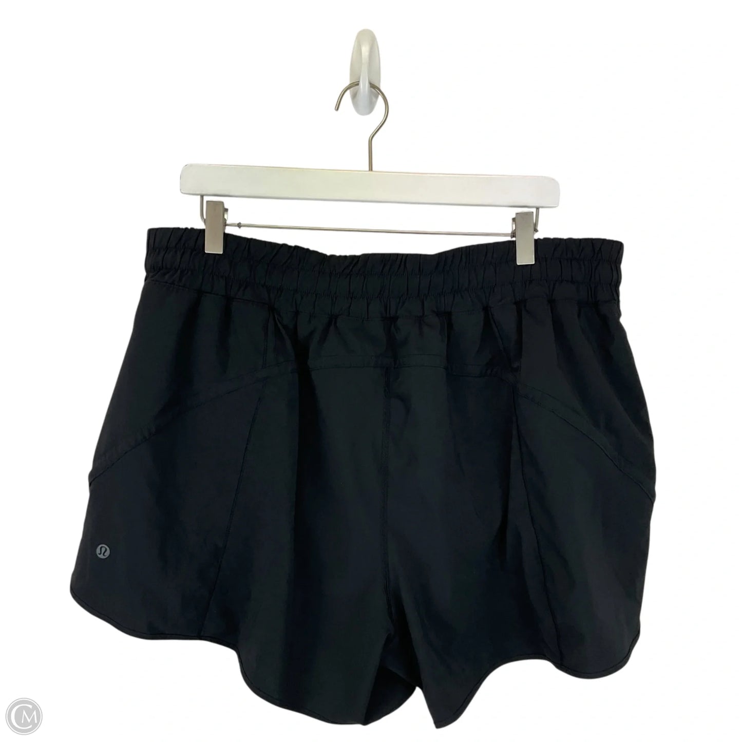 Athletic Shorts By Lululemon In Black, Size: 20