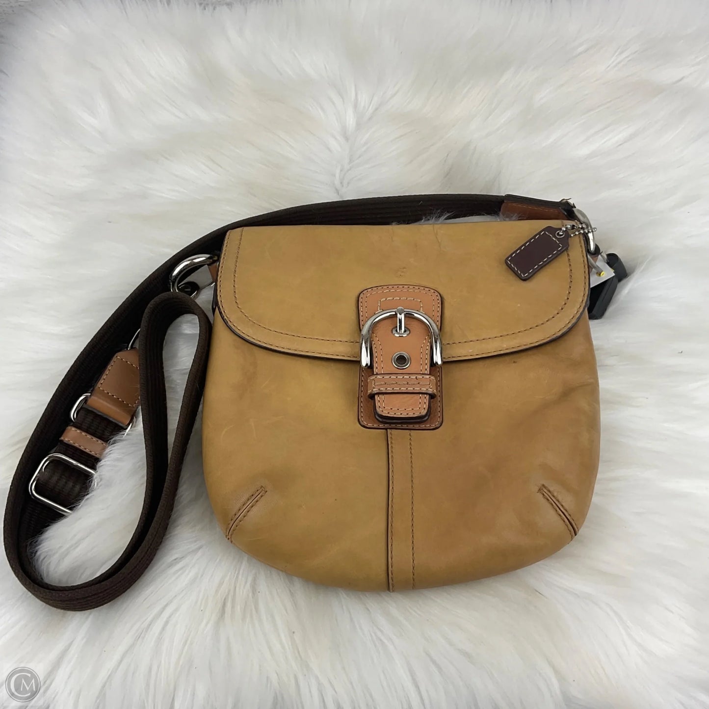 Crossbody Designer By Coach, Size: Small