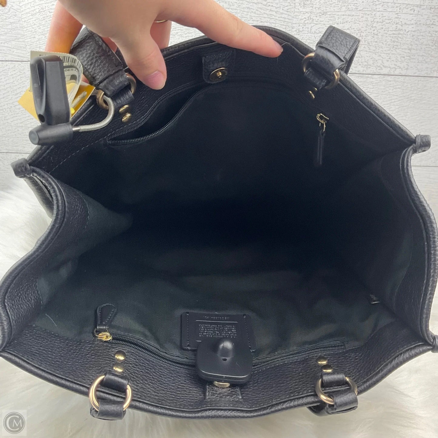 Handbag Designer By Coach, Size: Medium