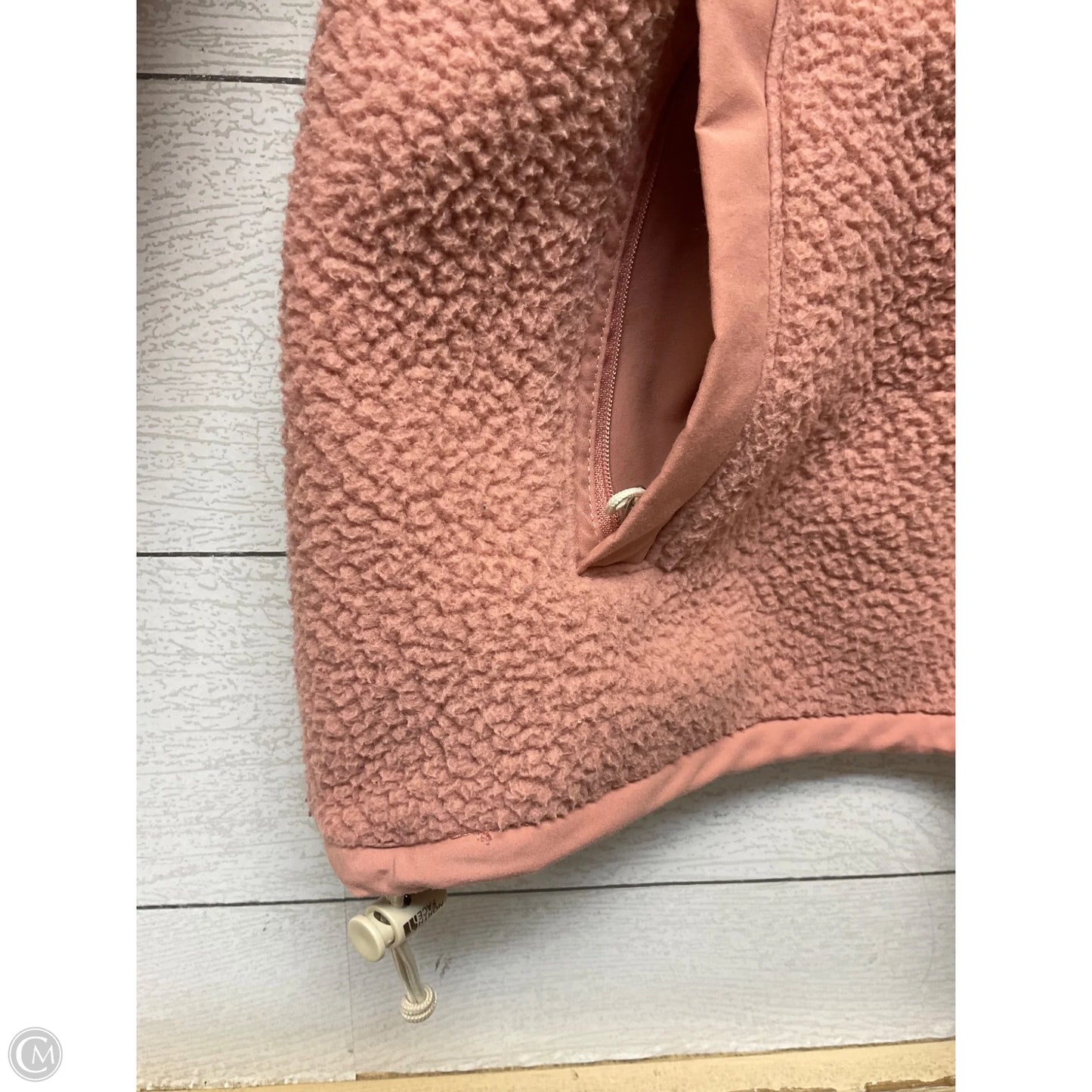 Jacket Faux Fur & Sherpa By The North Face In Blue & Pink, Size: S