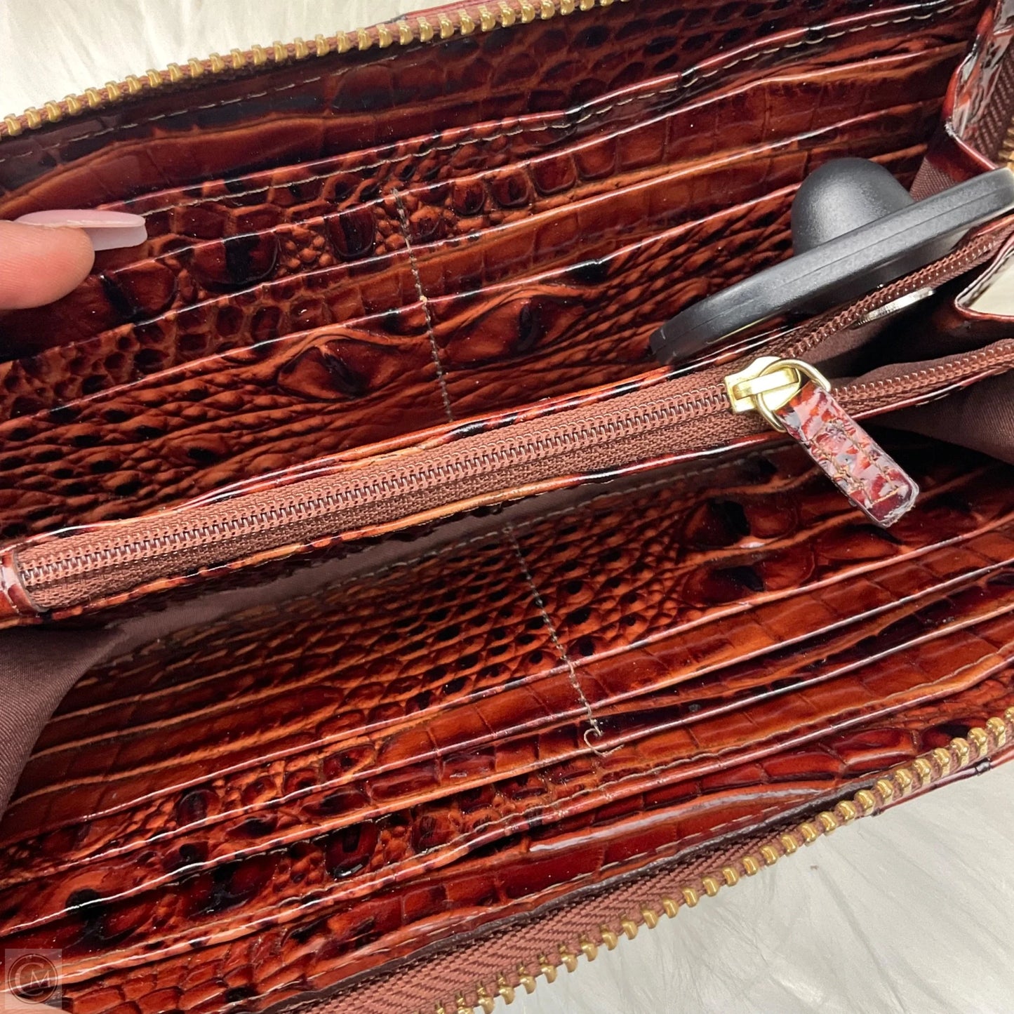 Wallet Designer By Brahmin, Size: Medium