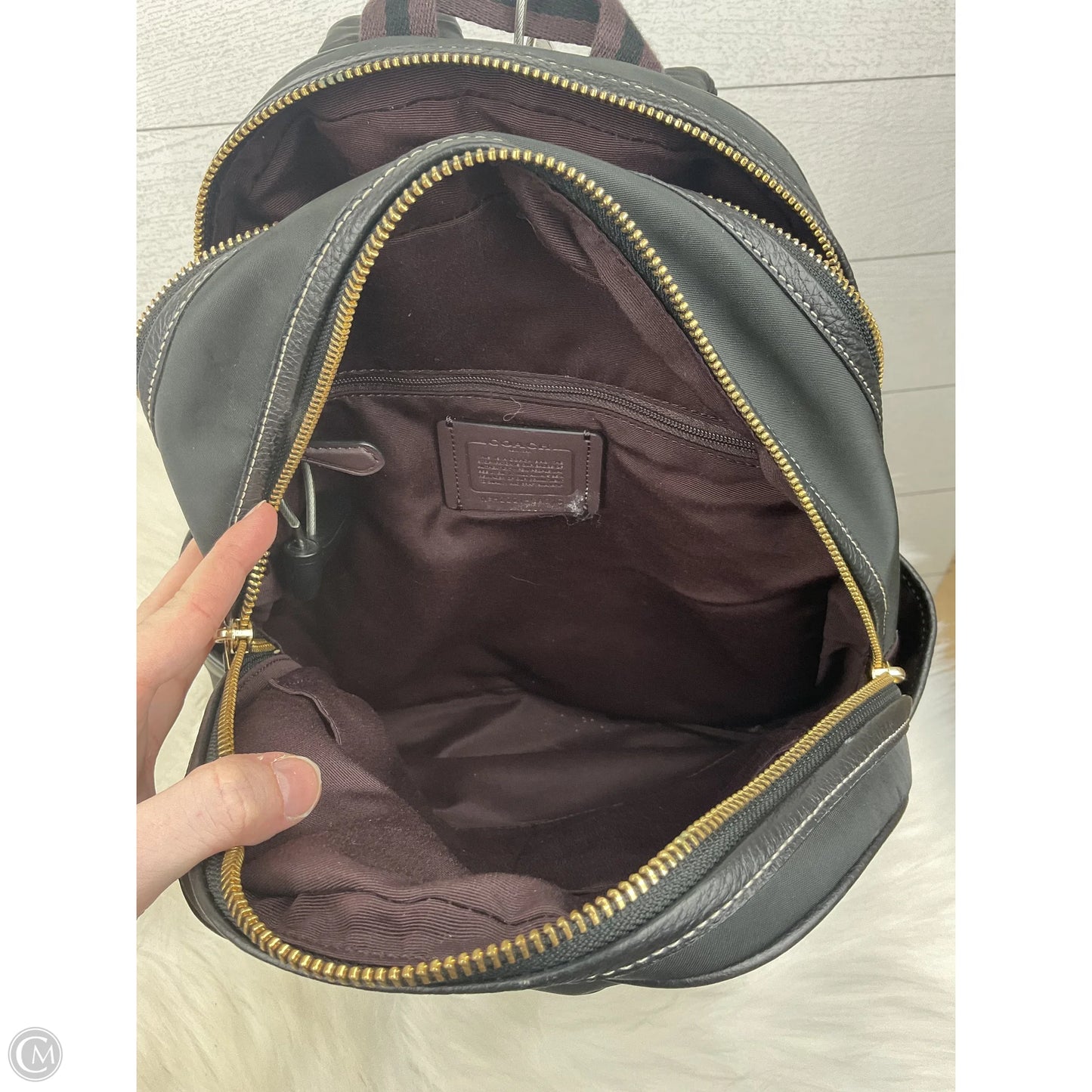 Backpack Designer By Coach, Size: Medium