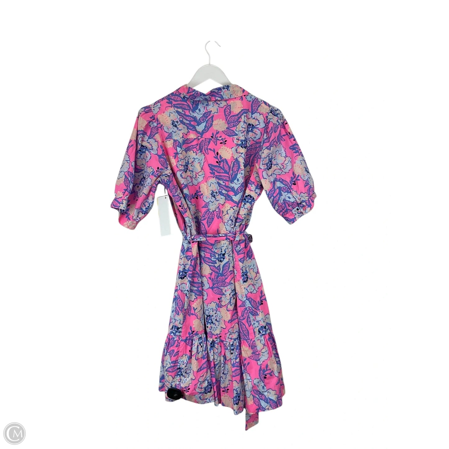 Dress Designer By Lilly Pulitzer In Blue & Pink, Size: 16