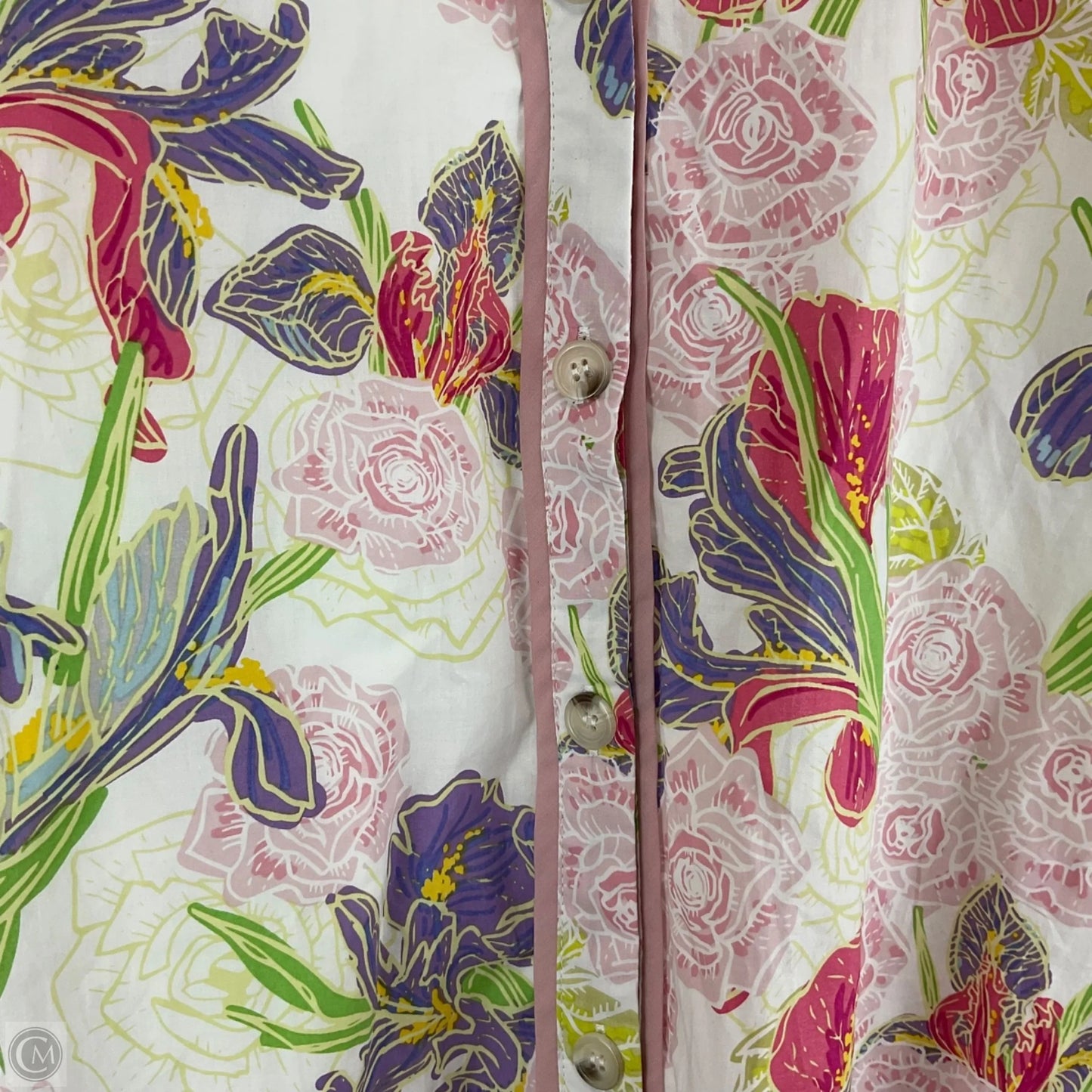 Dress Casual Short By Entro In Floral Print, Size: L