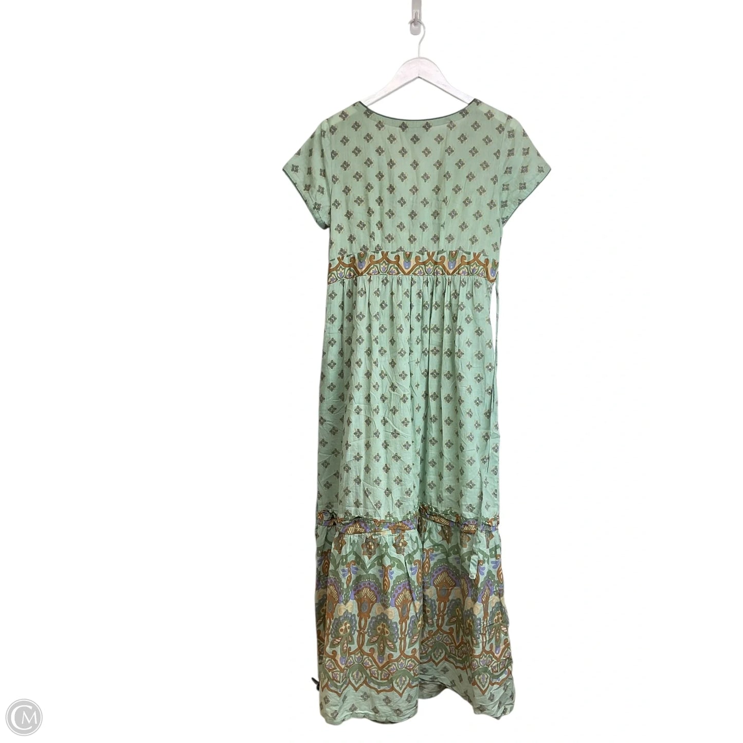 Dress Casual Maxi By April Carnell In Green, Size: Xs
