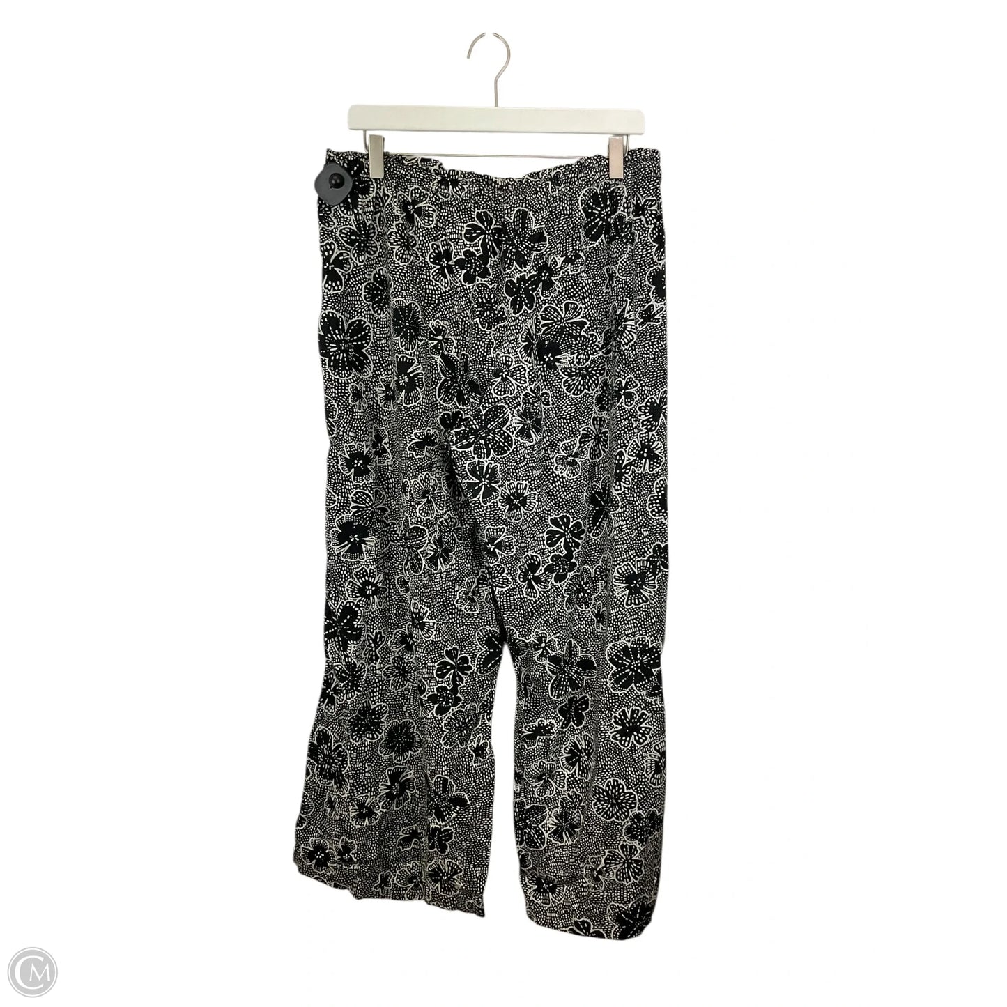 Pants Wide Leg By Sonoma In Black, Size: L