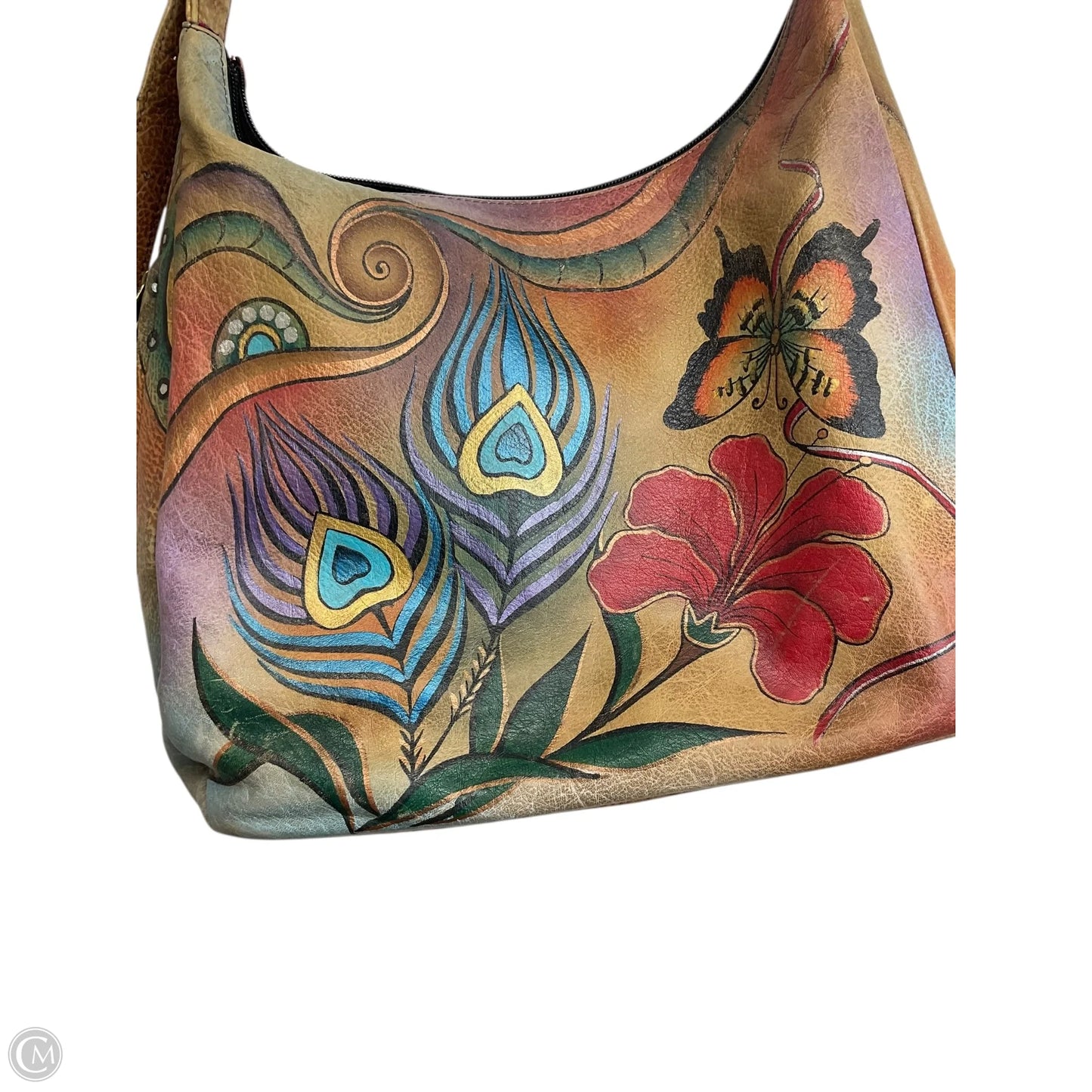 Crossbody By Anuschka, Size: Medium