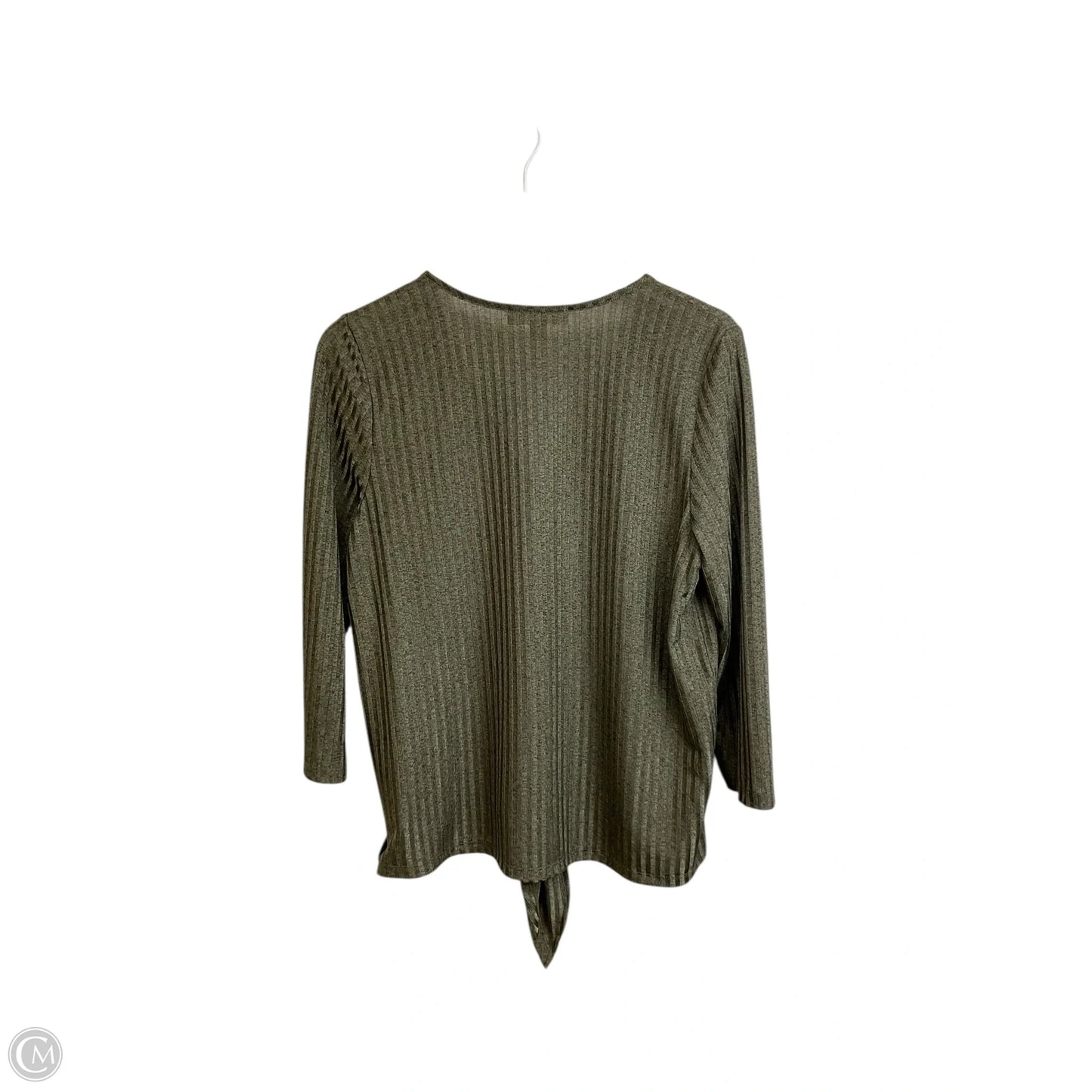 Top Long Sleeve By Michael By Michael Kors In Gold, Size: L