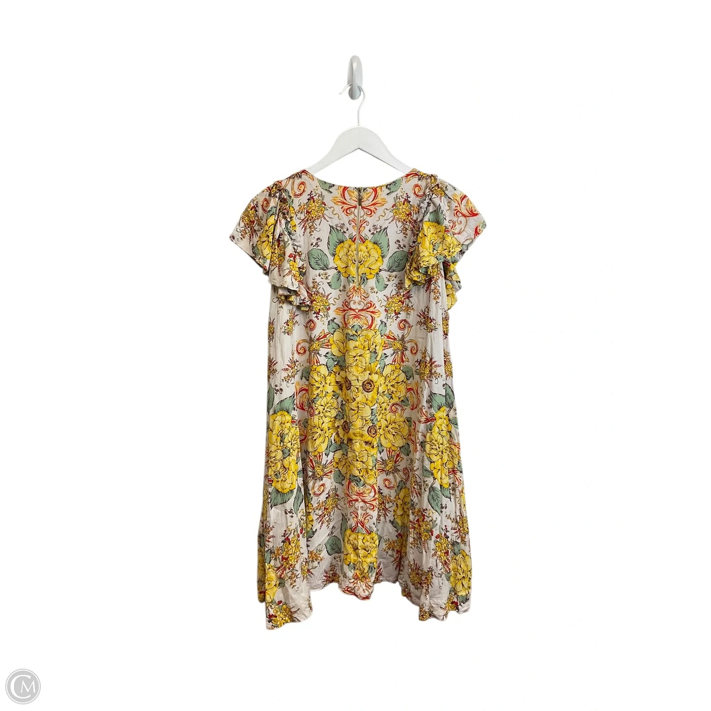 Dress Casual Short By Free People In Floral Print, Size: M