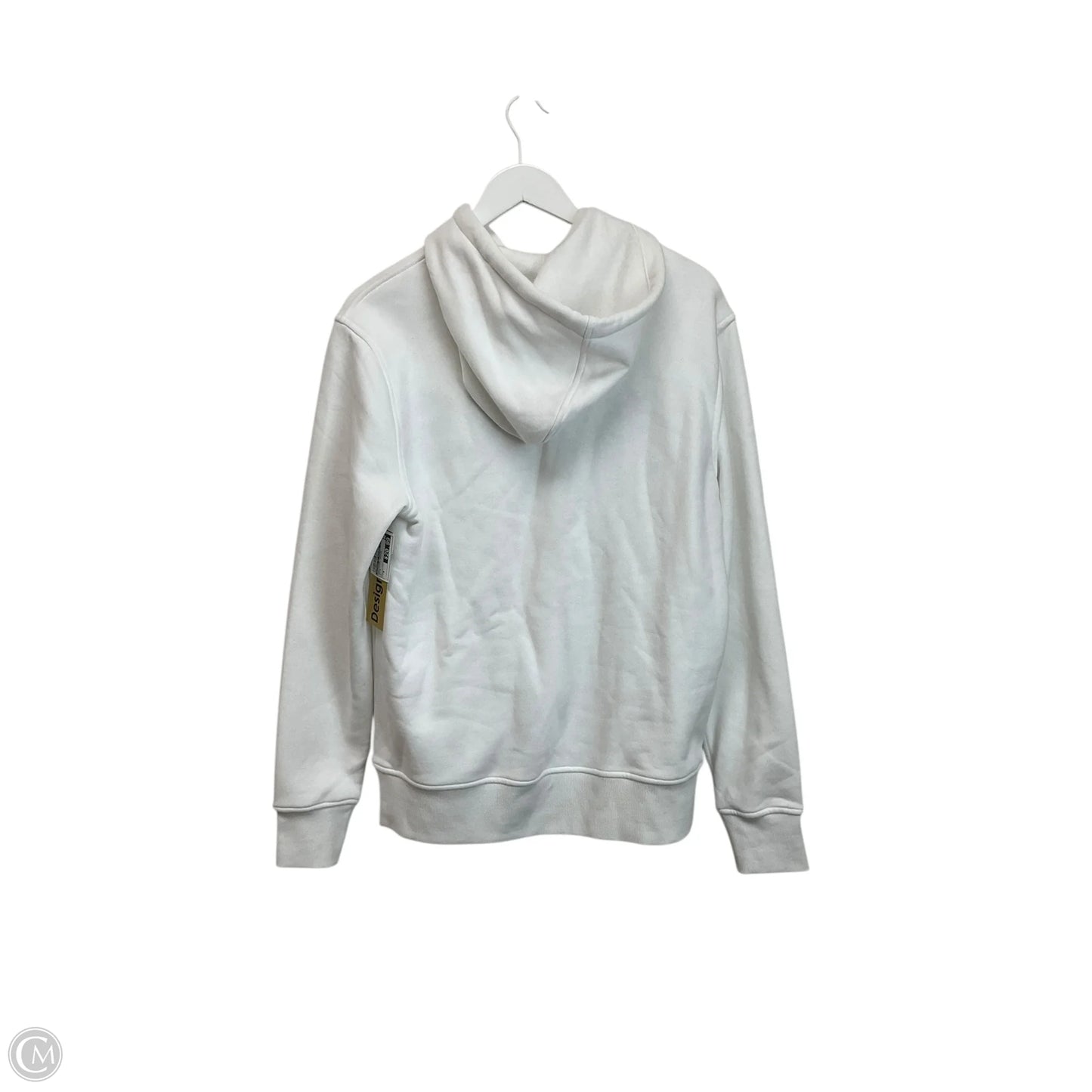 Sweatshirt Hoodie By Michael By Michael Kors In White, Size: M