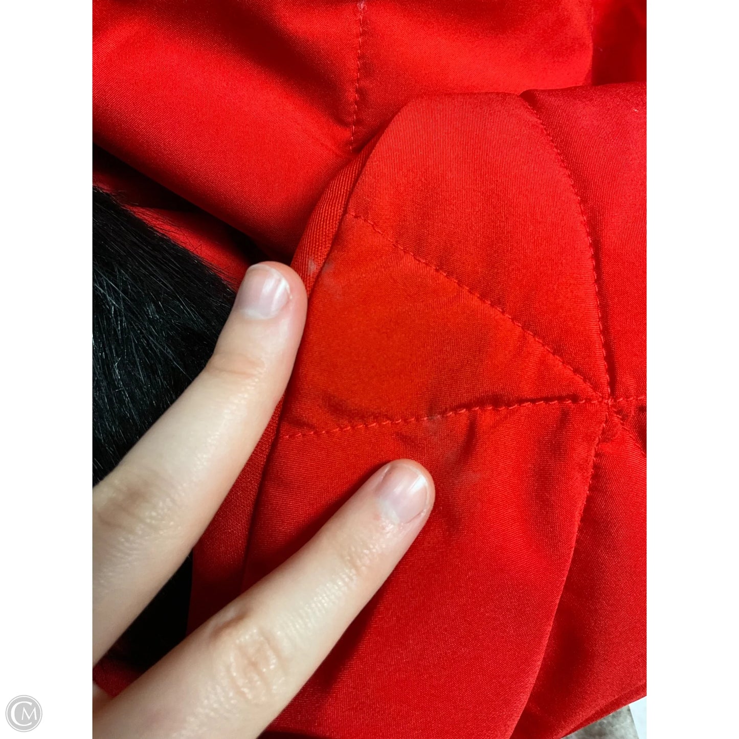 Coat Parka By Michael By Michael Kors In Red, Size: Xl