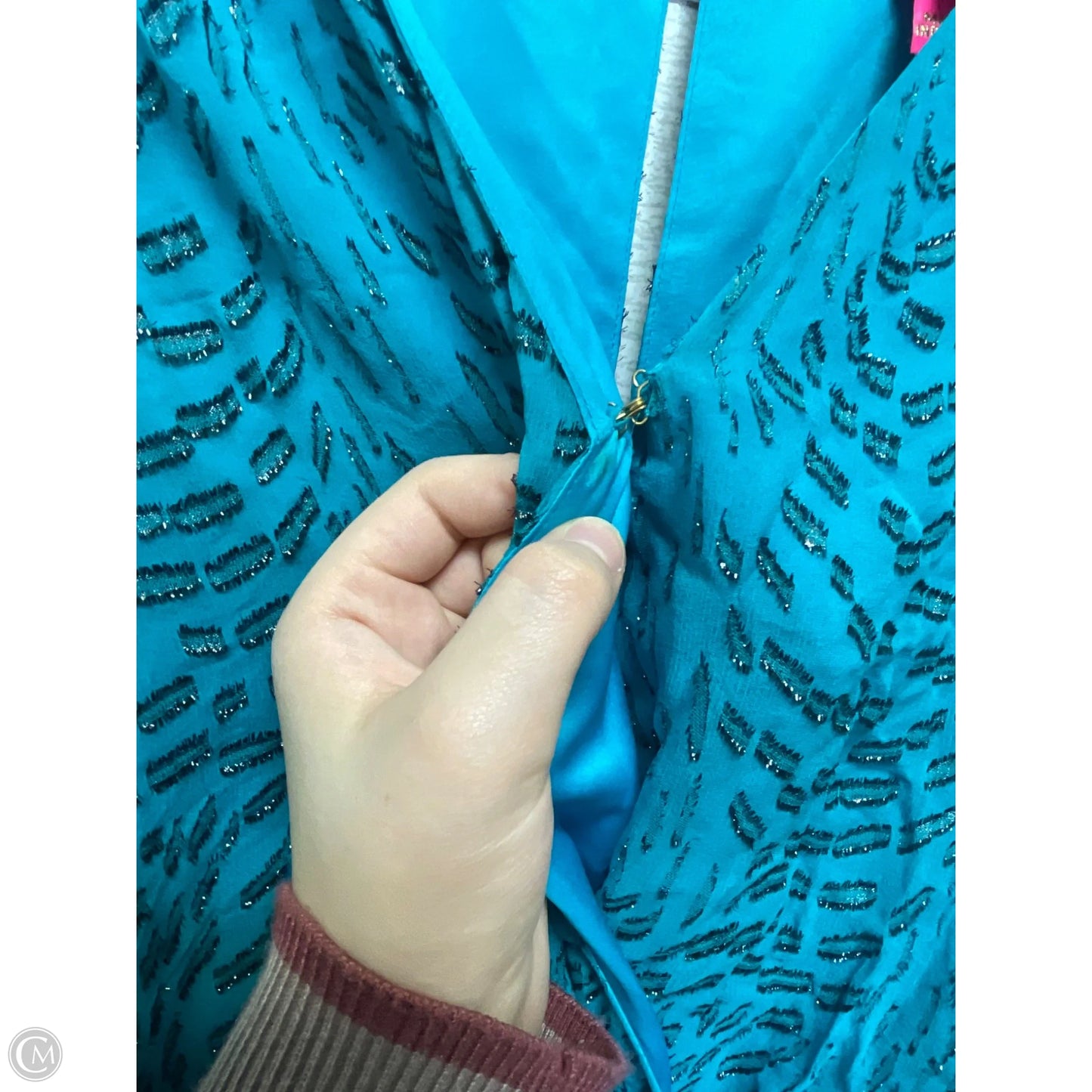 Dress Designer By Lilly Pulitzer In Blue, Size: Xl