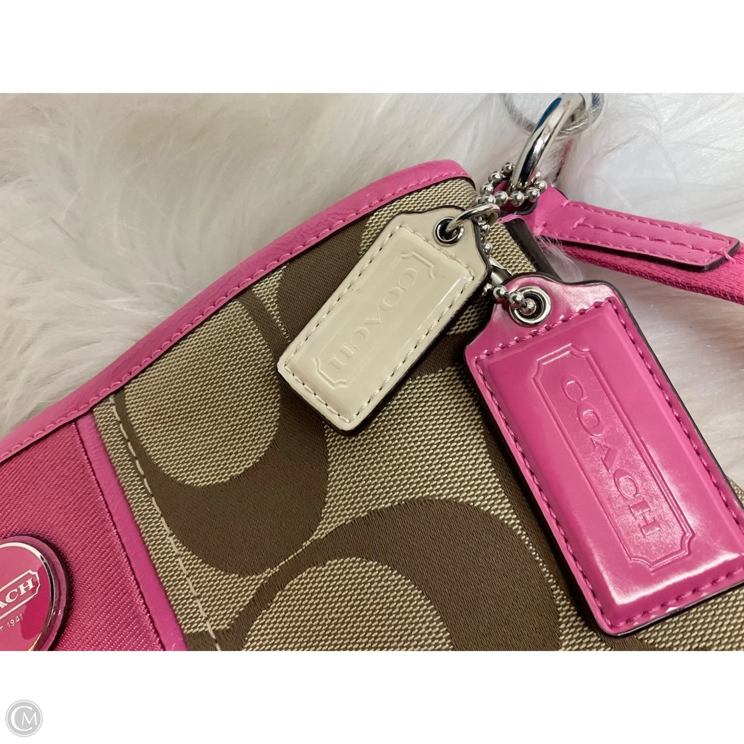 Handbag Designer By Coach, Size: Medium