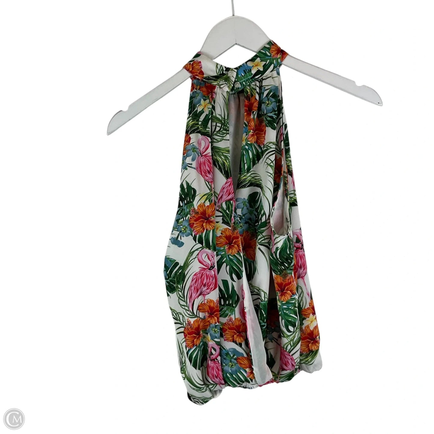 Top Sleeveless By Rachel Zoe In Tropical Print, Size: S