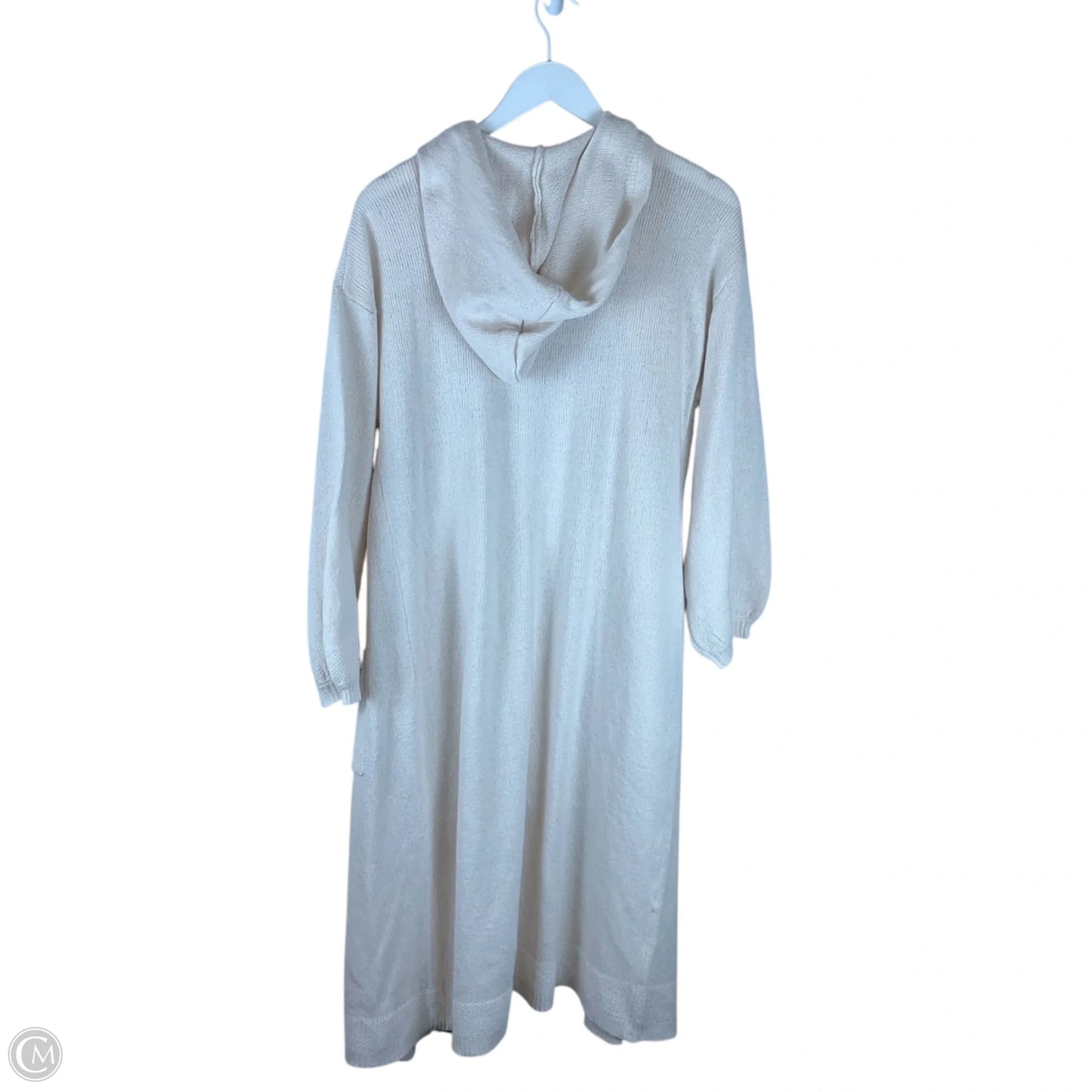 Sweater Cardigan By Andree By Unit In Cream, Size: S