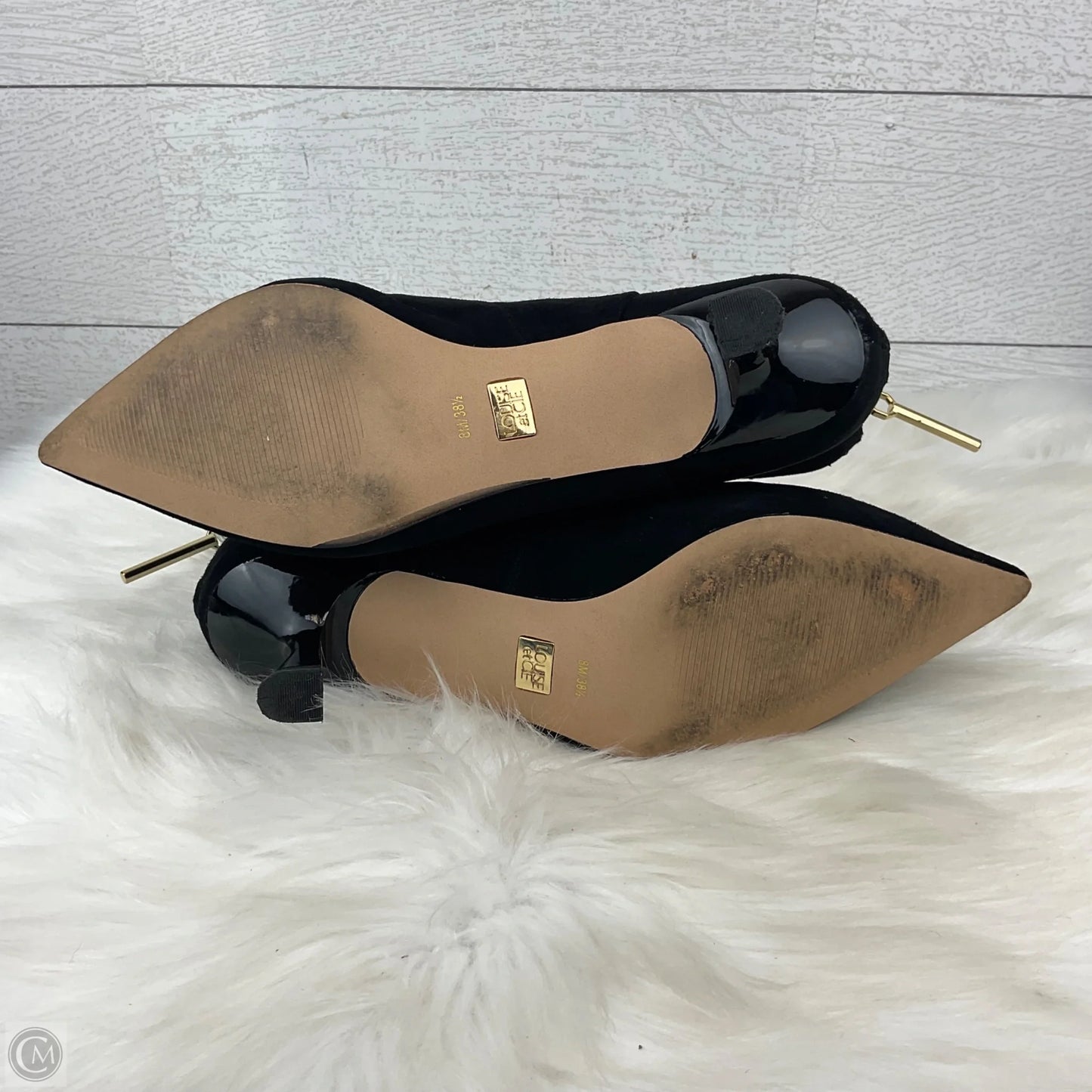 Boots Ankle Heels By Louise Et Cie In Black, Size: 8