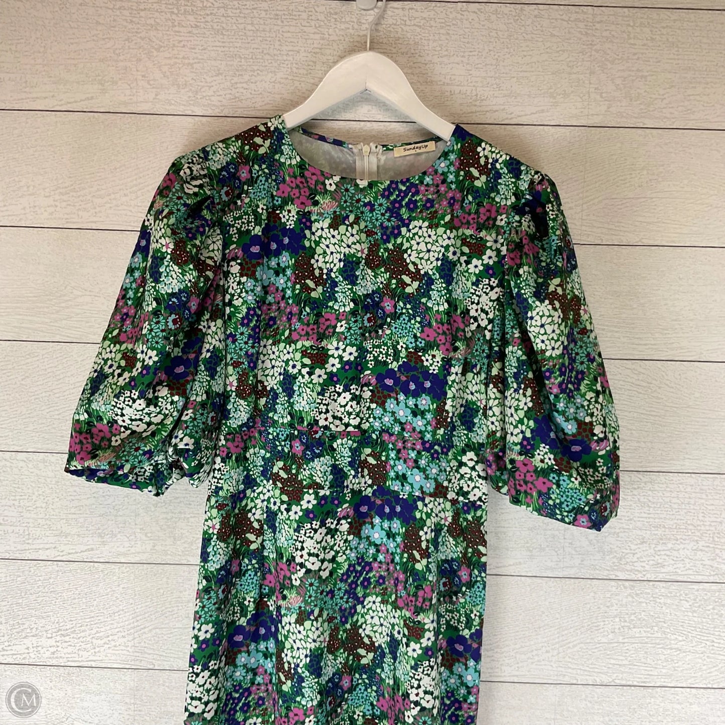 Dress Casual Maxi By Clothes Mentor In Green, Size: L