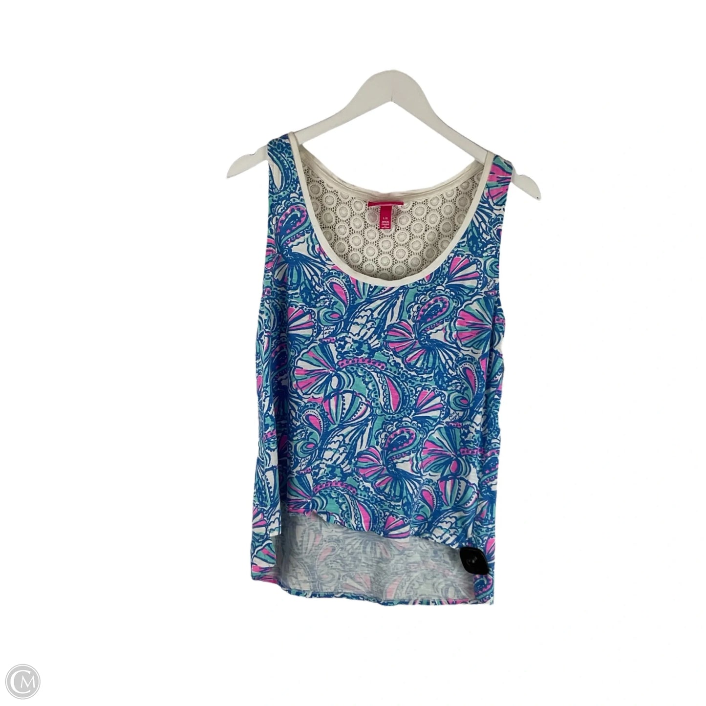 Top Sleeveless By Target-designer In Blue, Size: L