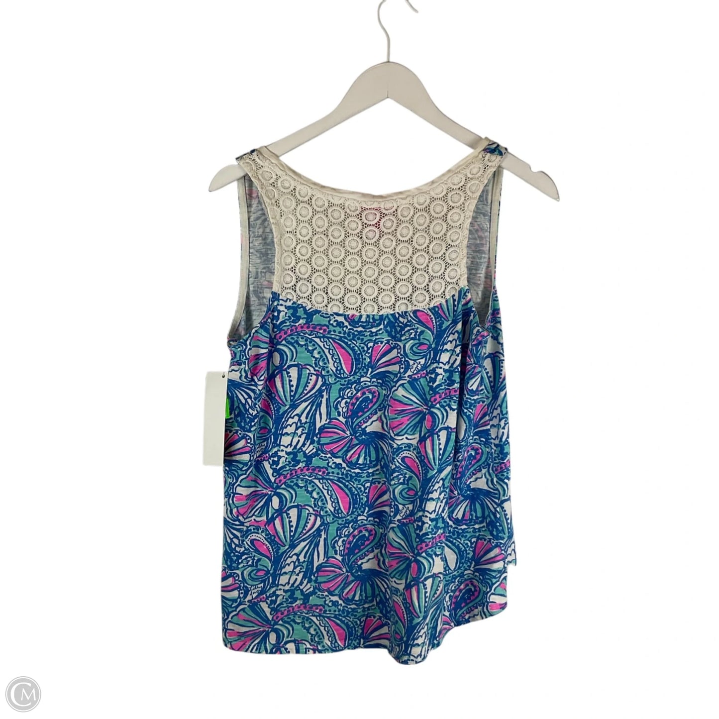 Top Sleeveless By Target-designer In Blue, Size: L