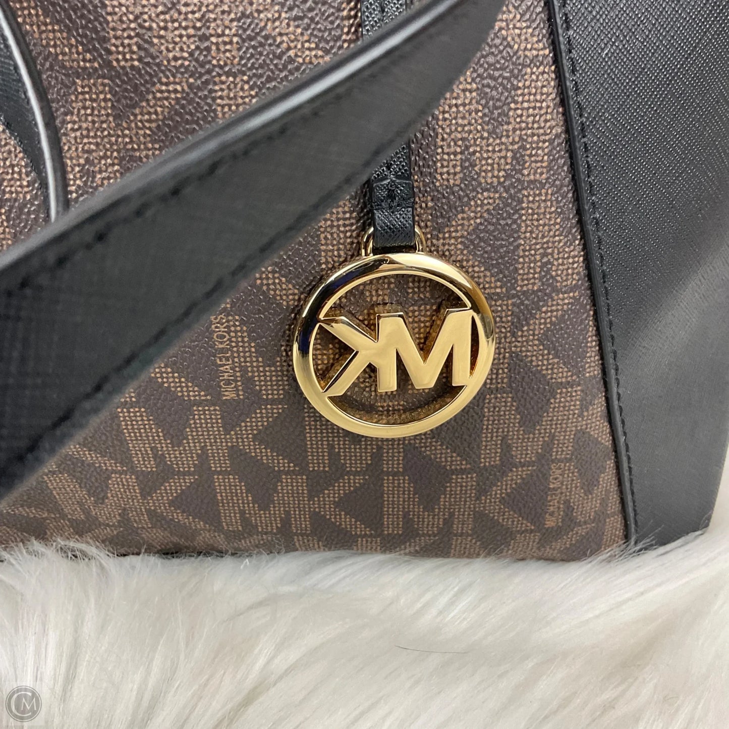 Handbag Designer By Michael Kors, Size: Medium