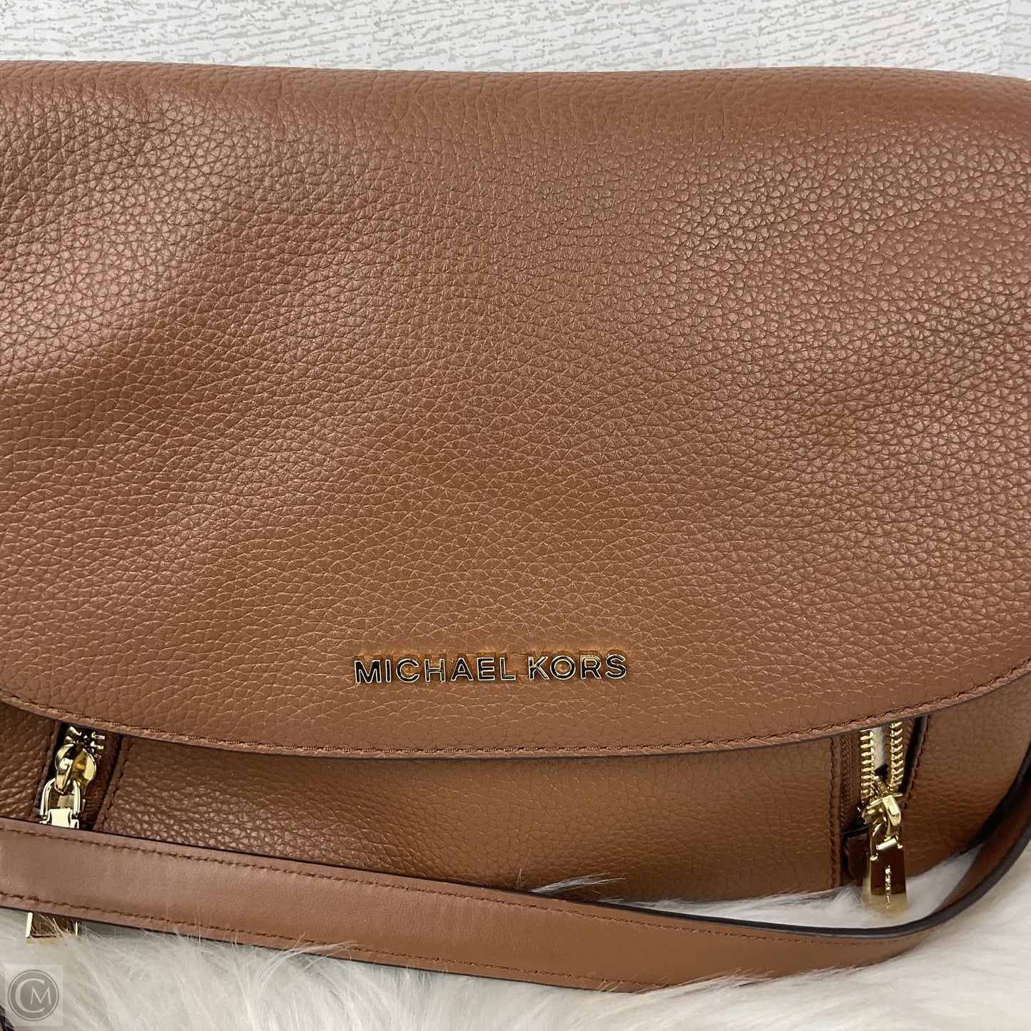 Crossbody Designer By Michael Kors, Size: Medium