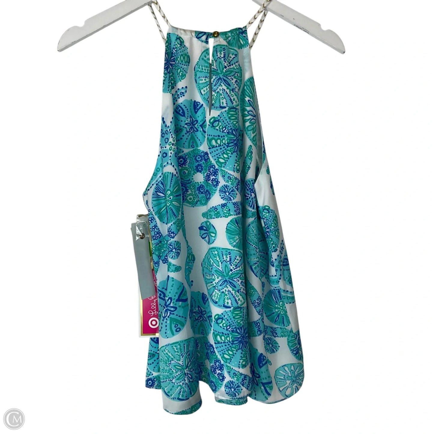 Top Sleeveless By Target-designer In Teal, Size: M