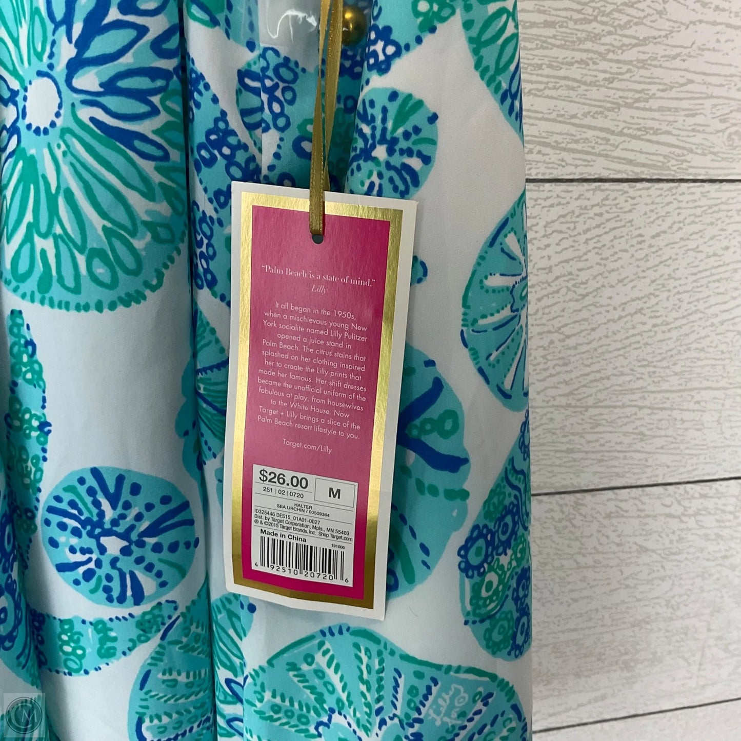 Top Sleeveless By Target-designer In Teal, Size: M