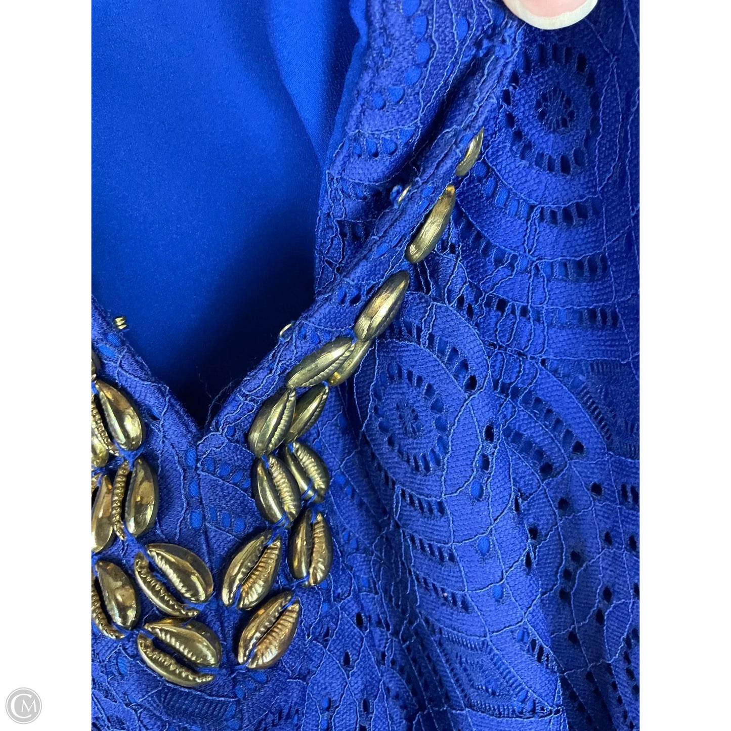 Dress Designer By Lilly Pulitzer In Blue, Size: L