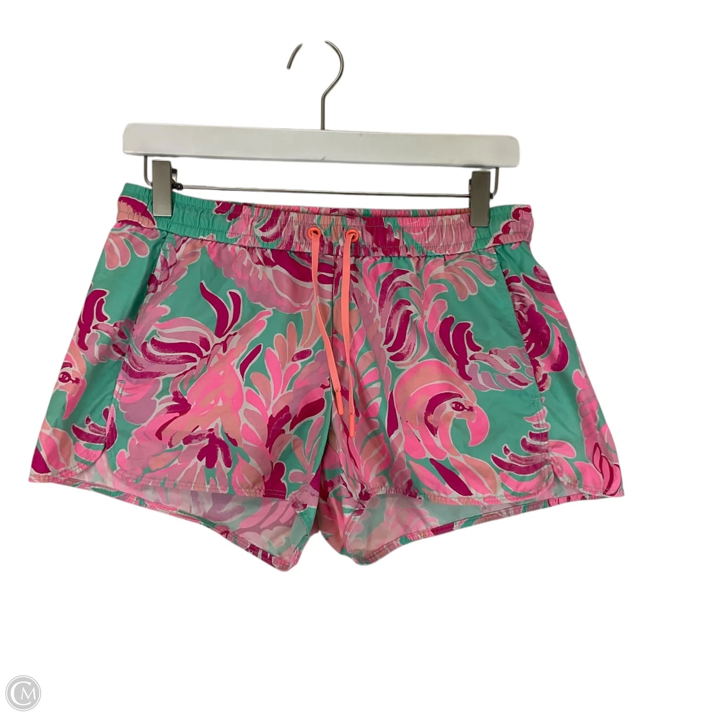 Shorts Designer By Lilly Pulitzer In Orange & Pink, Size: S