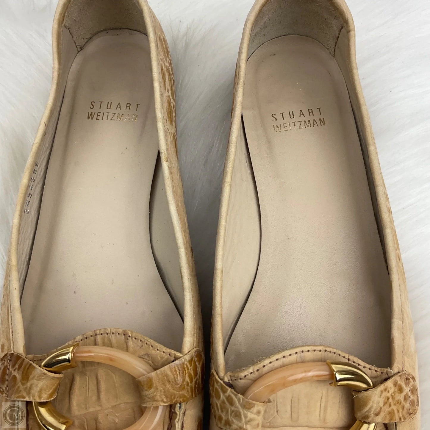 Shoes Designer By Stuart Weitzman In Tan, Size: 8