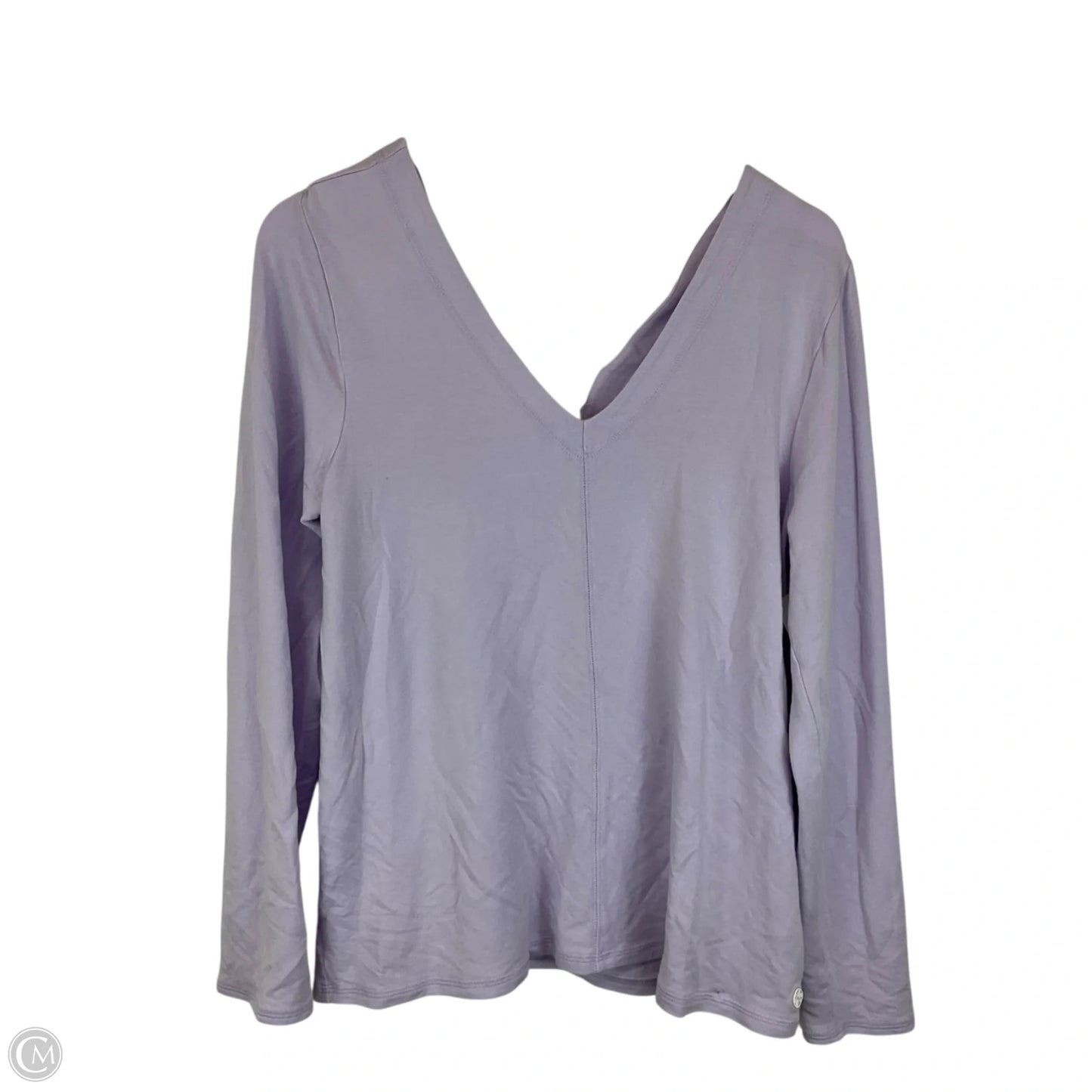 Top Long Sleeve Designer By Lilly Pulitzer In Purple, Size: L
