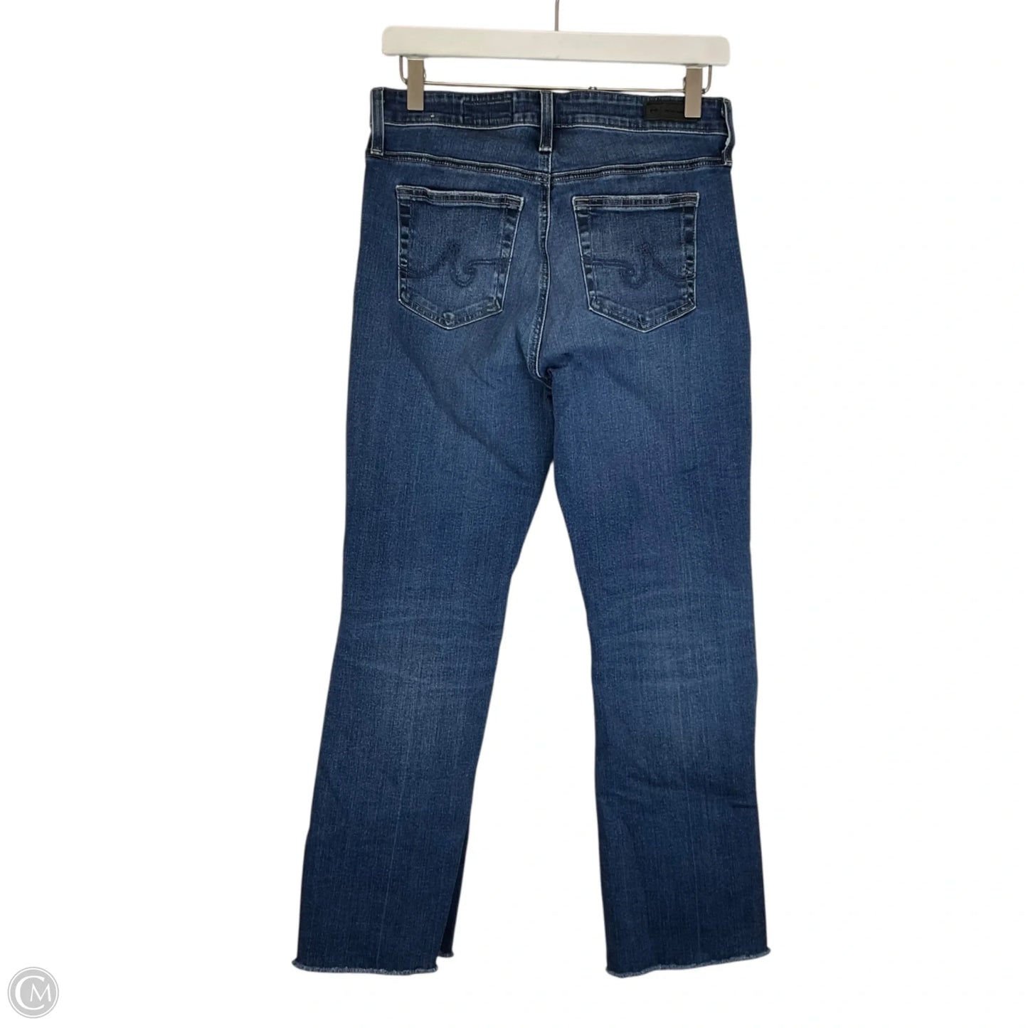 Jeans Boot Cut By Adriano Goldschmied In Blue Denim, Size: 8