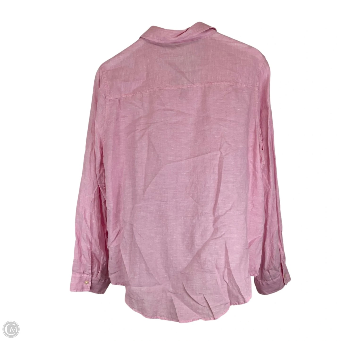 Top Long Sleeve Designer By Lilly Pulitzer In Pink, Size: Xl