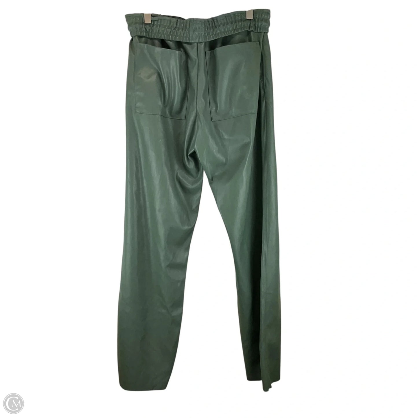 Pants Wide Leg By Zara In Green, Size: S