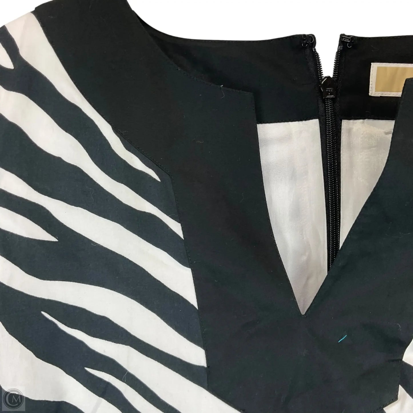Dress Casual Short By Michael By Michael Kors In Black & White, Size: 10