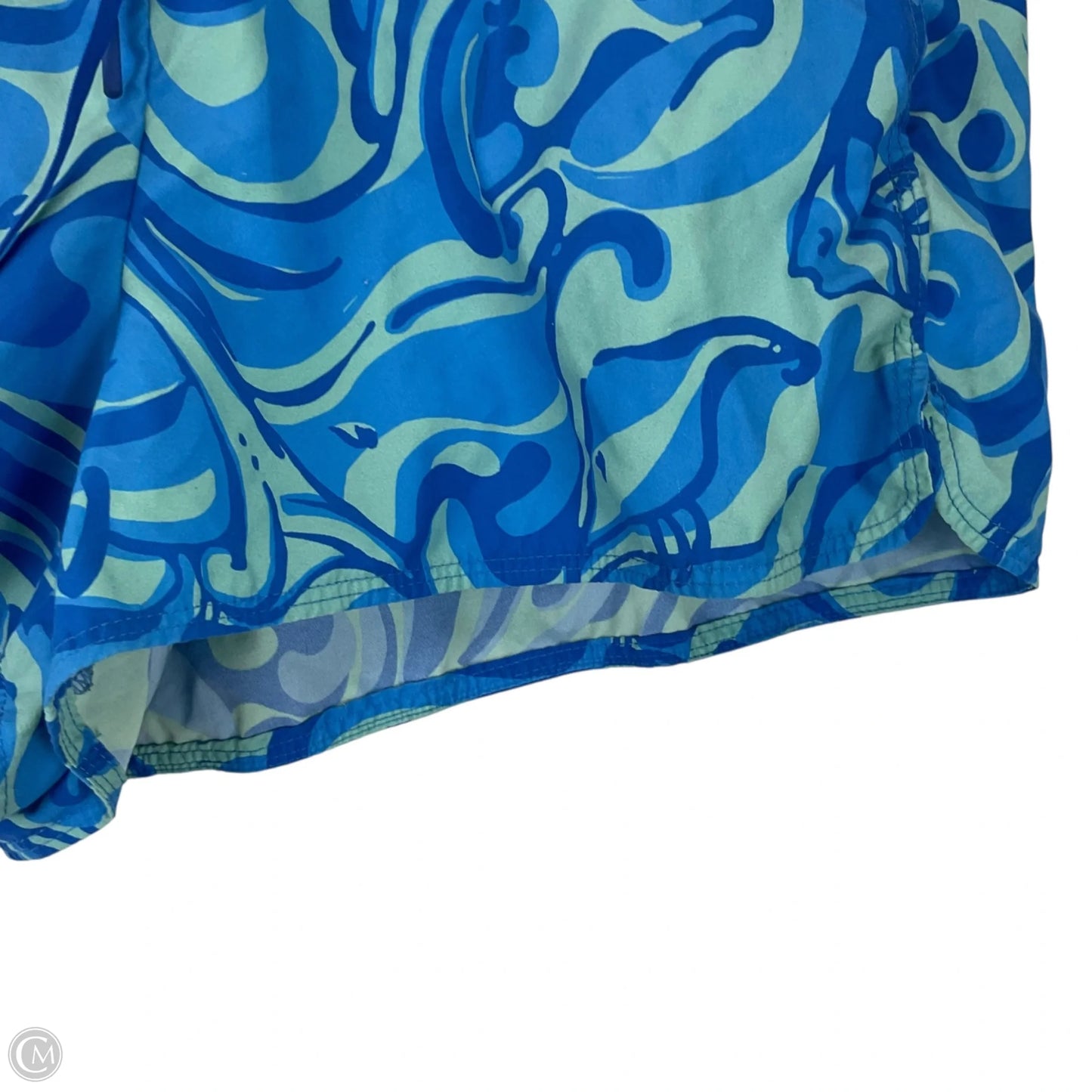 Shorts Designer By Lilly Pulitzer In Blue, Size: L